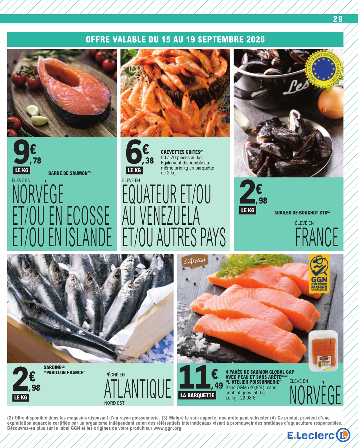 e-leclerc - Flyer E.Leclerc pour la semaine prochaine du du mardi 15/09/2026 au du samedi 26/09/2026 - page: 29