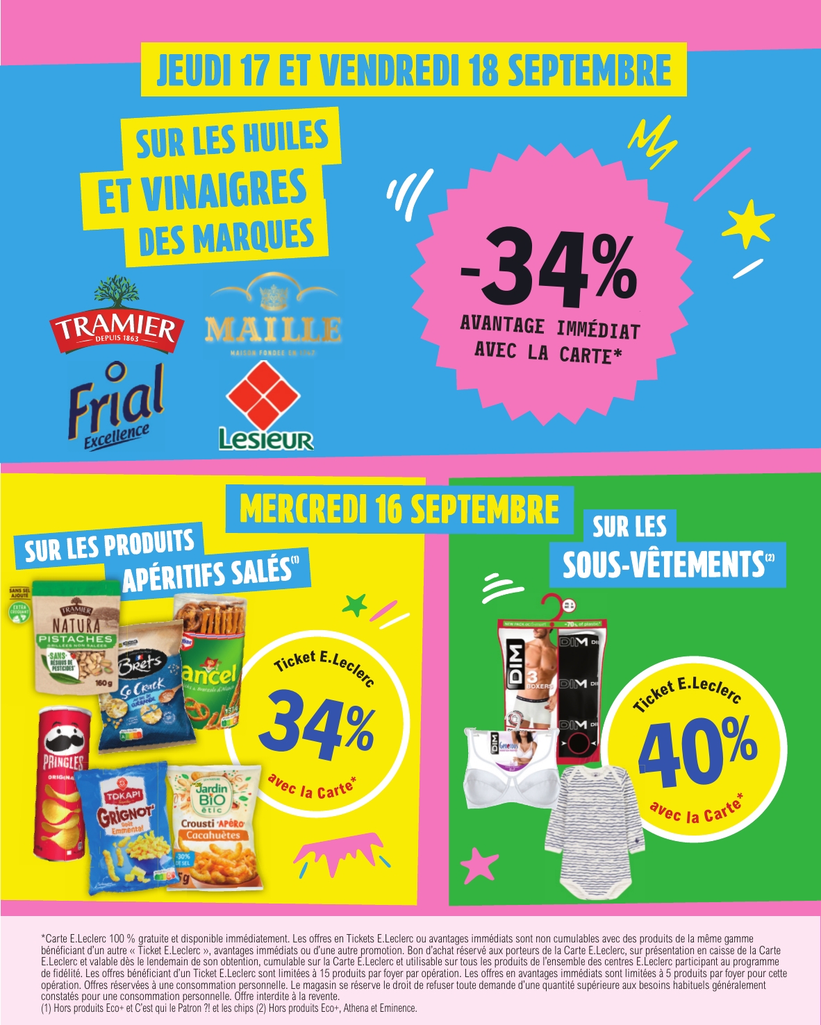 e-leclerc - Flyer E.Leclerc pour la semaine prochaine du du mardi 15/09/2026 au du samedi 26/09/2026 - page: 3