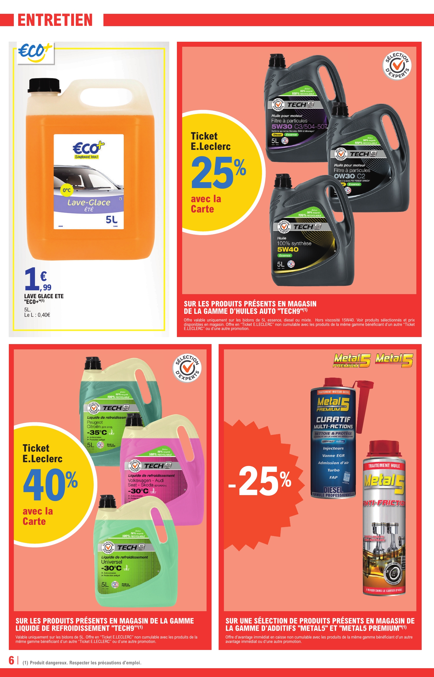e-leclerc - Catalogue E.Leclerc - Auto valable dès 22/04 - 03/05 - page: 6