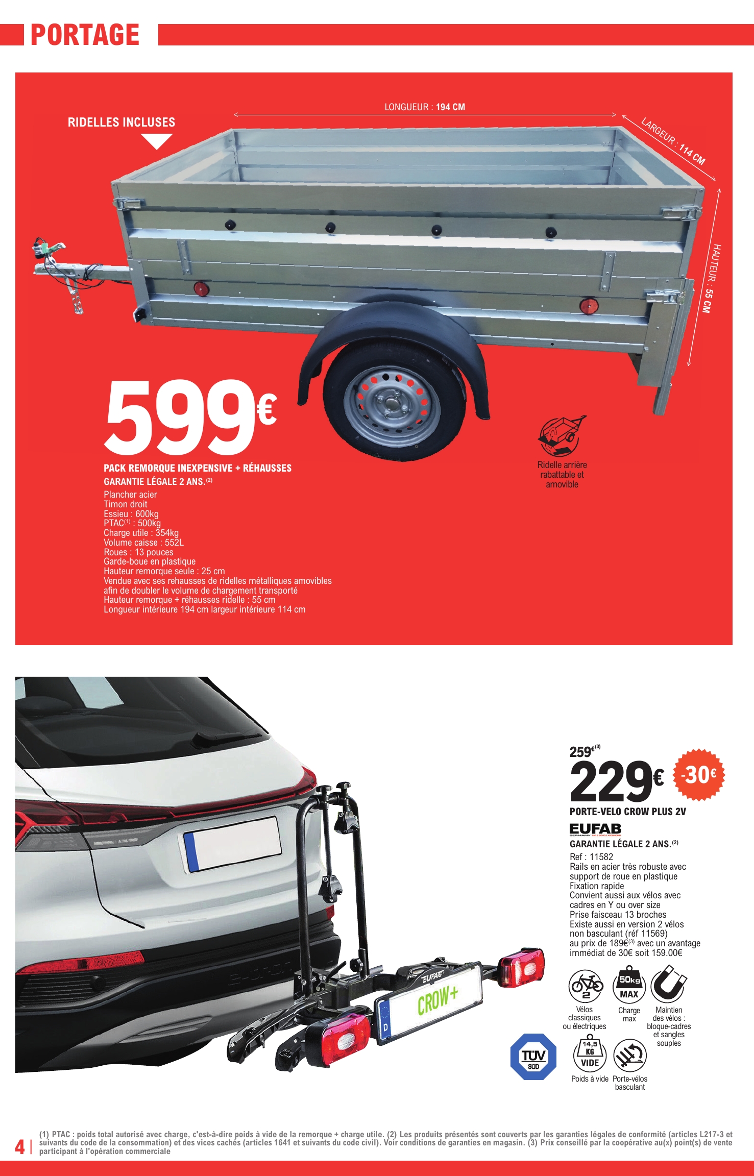 e-leclerc - Catalogue E.Leclerc - Auto valable dès 22/04 - 03/05 - page: 4