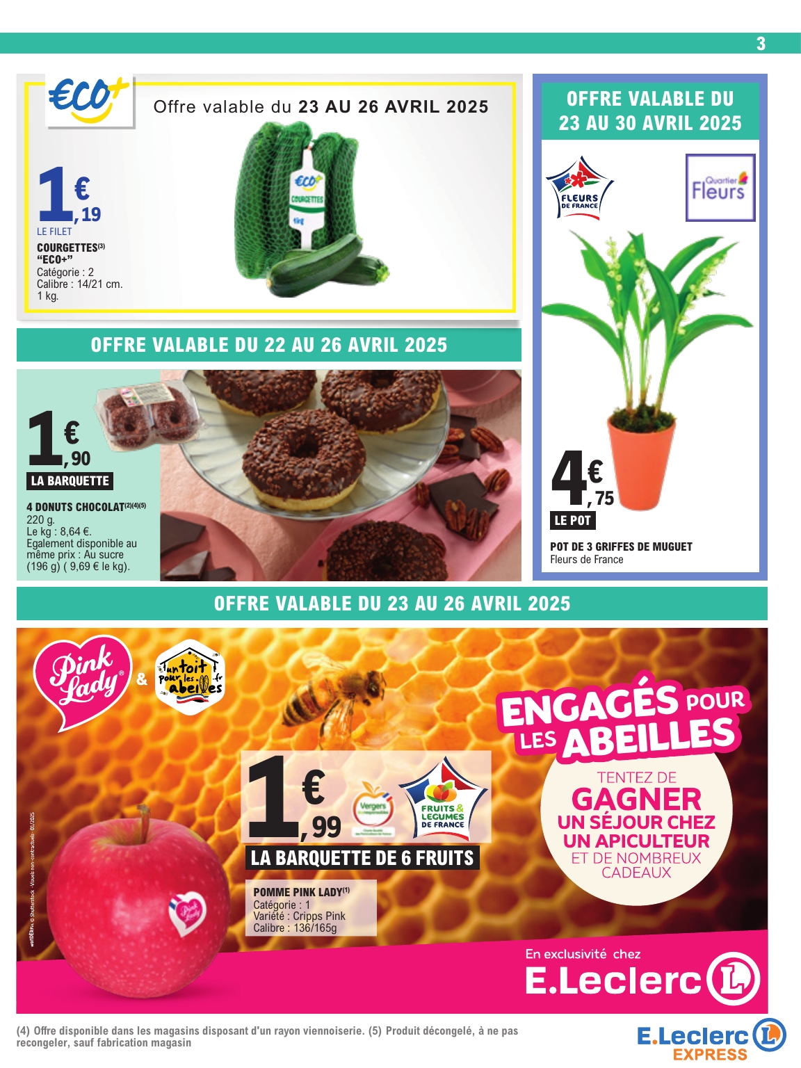 e-leclerc - Catalogue E.Leclerc - Express valable dès 22/04 - 03/05 - page: 3