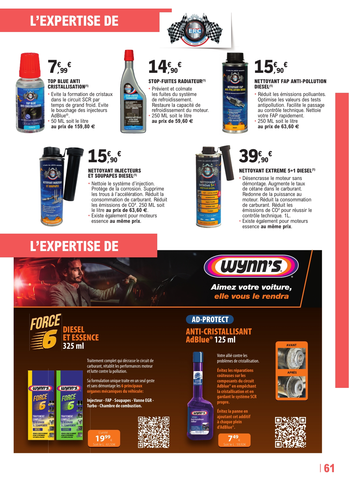 e-leclerc - Catalogue E.Leclerc - Guide d'équipement automobile valable dès 22/04 - 28/03 - page: 61 e-leclerc - Catalogue E.Leclerc - Guide d'équipement automobile valable dès 22/04 - 28/03 - page: 61