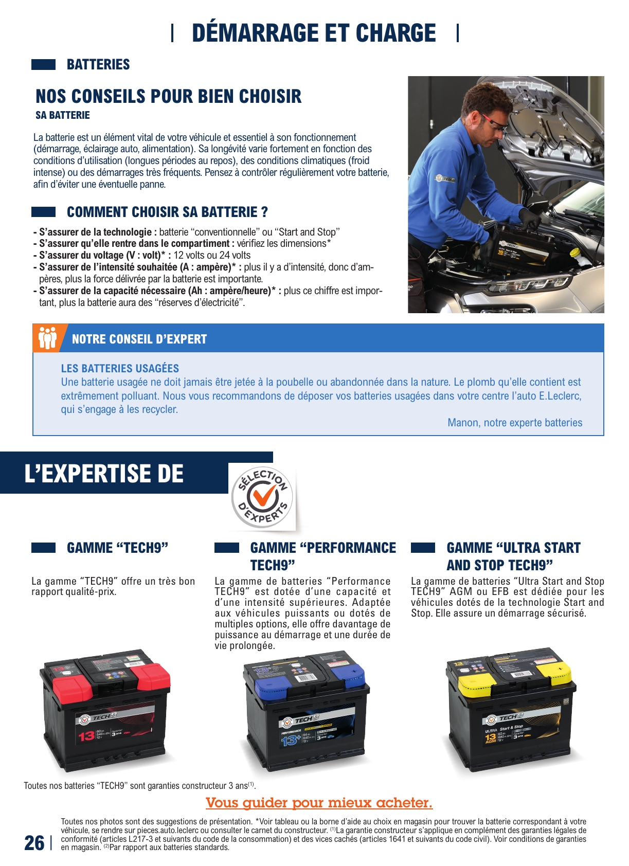 e-leclerc - Catalogue E.Leclerc - Guide d'équipement automobile valable dès 22/04 - 28/03 - page: 26 e-leclerc - Catalogue E.Leclerc - Guide d'équipement automobile valable dès 22/04 - 28/03 - page: 26
