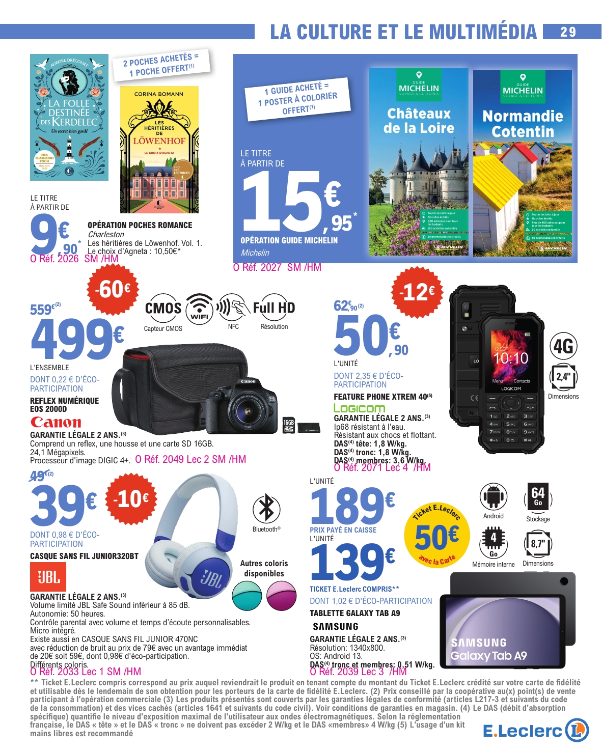 e-leclerc - Catalogue E.Leclerc - Vacances valable dès 03/06 - 21/06 - page: 29