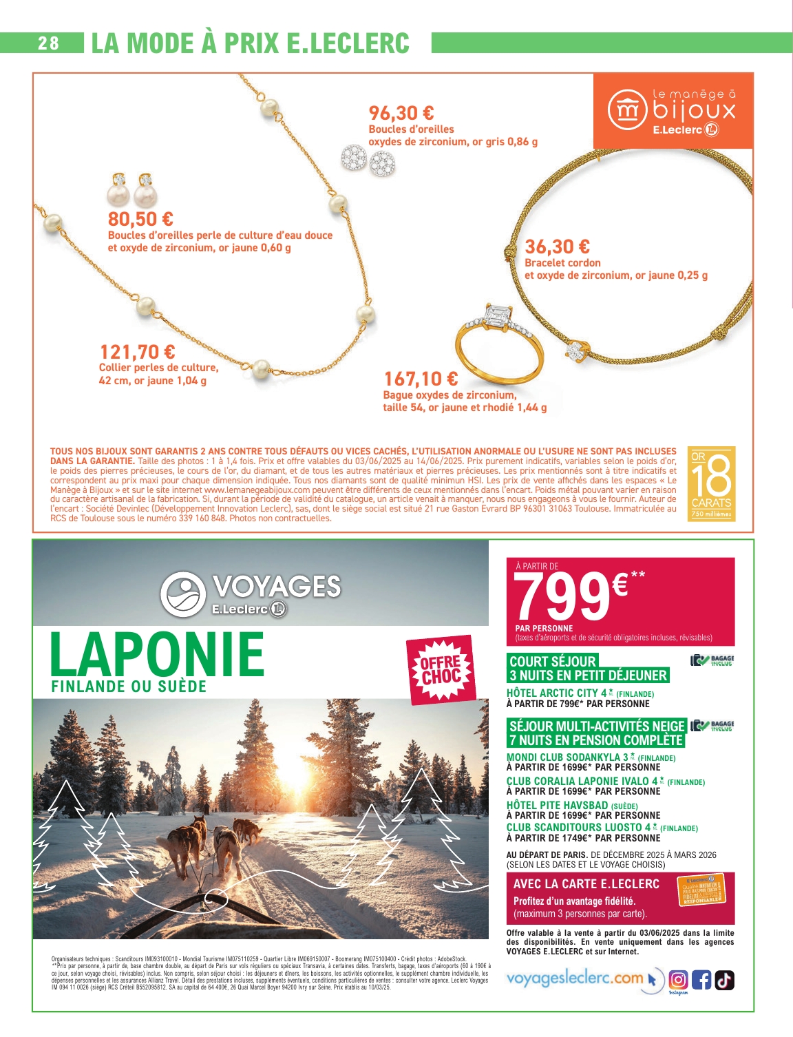 e-leclerc - Catalogue E.Leclerc valable dès 03/06 - 14/06 - page: 28 e-leclerc - Catalogue E.Leclerc valable dès 03/06 - 14/06 - page: 28