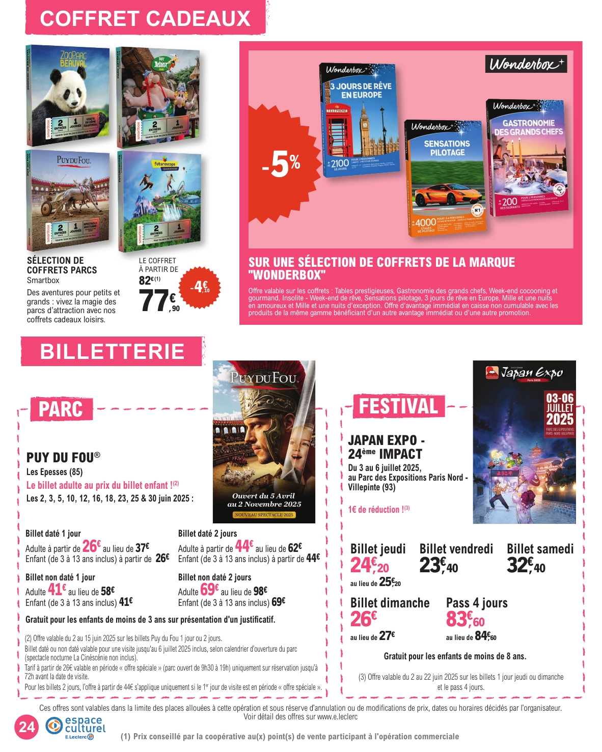 e-leclerc - Catalogue E.Leclerc - Culturel valable dès 03/06 - 21/06 - page: 24