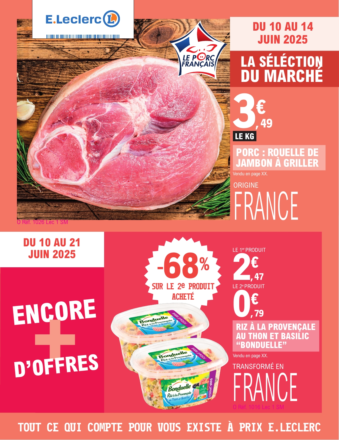 e-leclerc - Catalogue E.Leclerc valable du 10/06 au 14/06