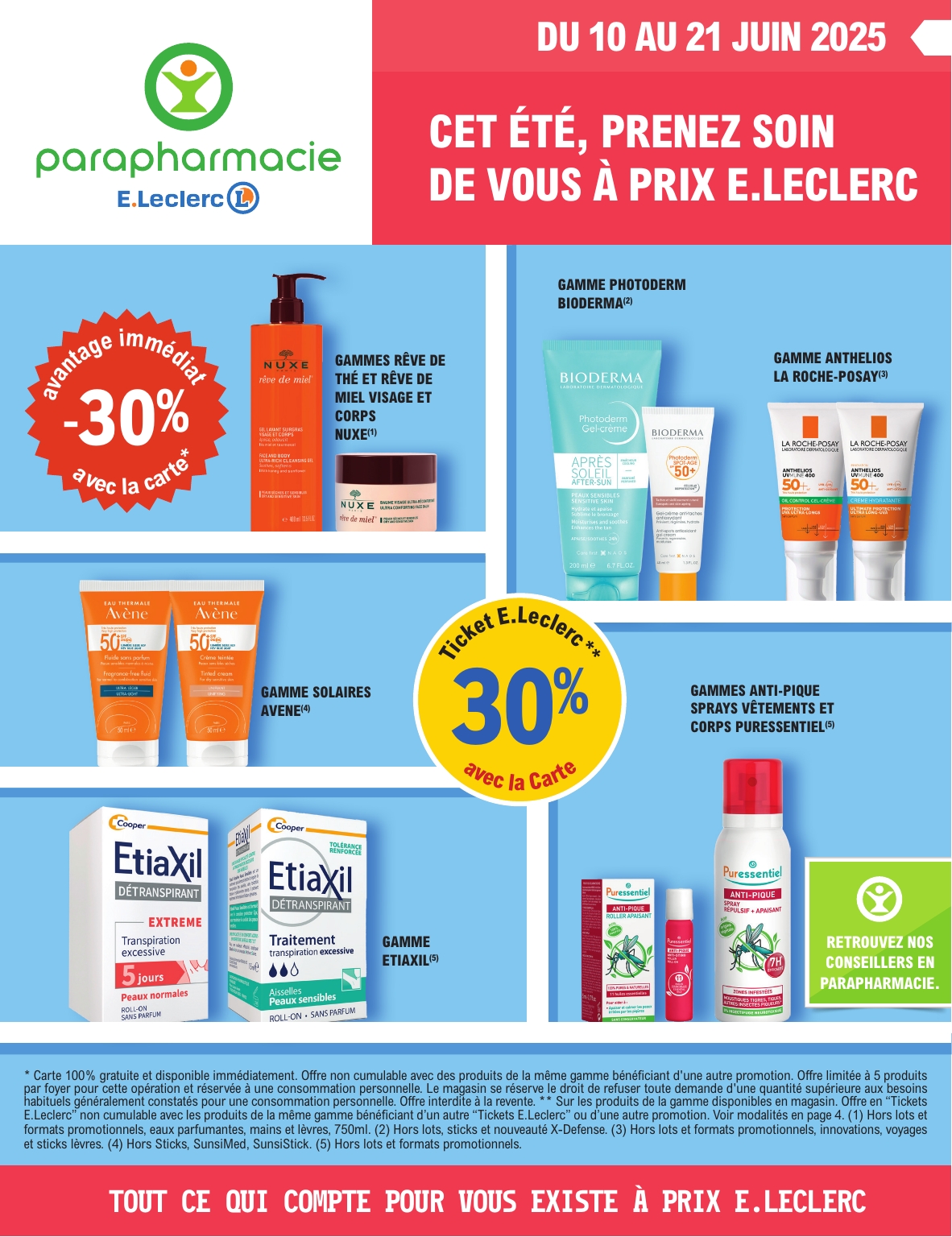 e-leclerc - Catalogue E.Leclerc - Prospectus préparation Vacances valable du 10/06 au 21/06