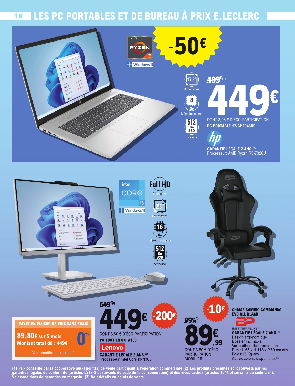 e-leclerc - Catalogue E.Leclerc - HIGH-TECH valable du 10/06 au 21/06 - page: 10