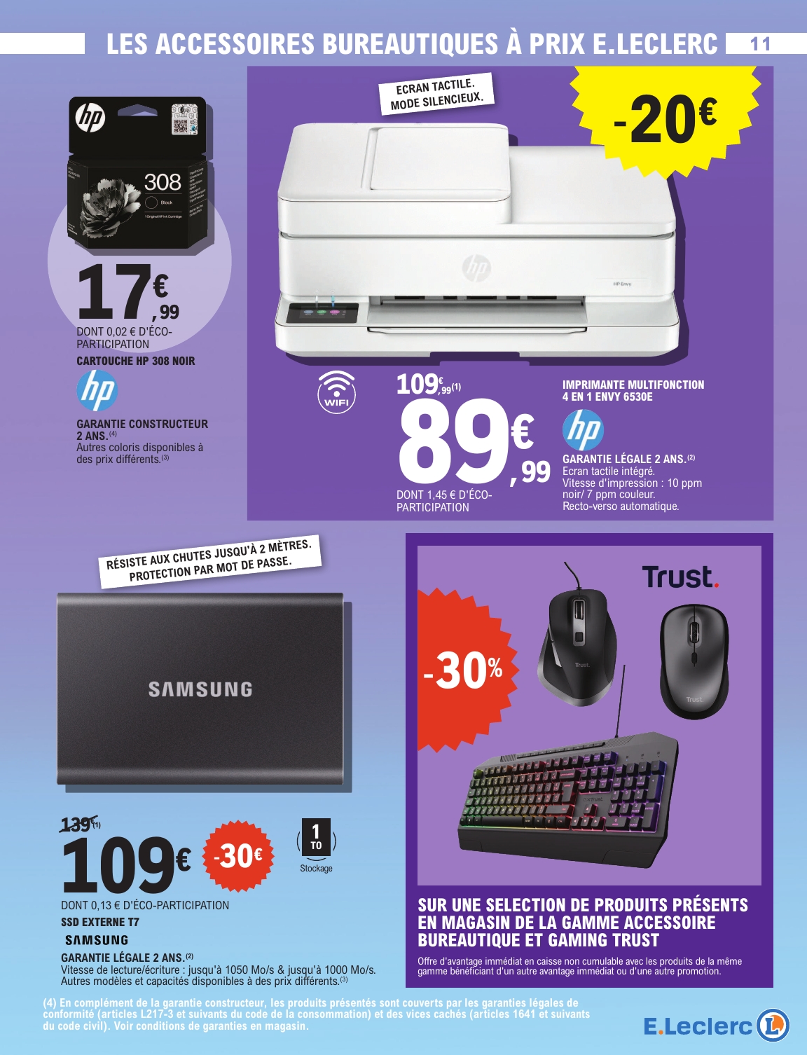 e-leclerc - Catalogue E.Leclerc - HIGH-TECH valable du 10/06 au 21/06 - page: 11