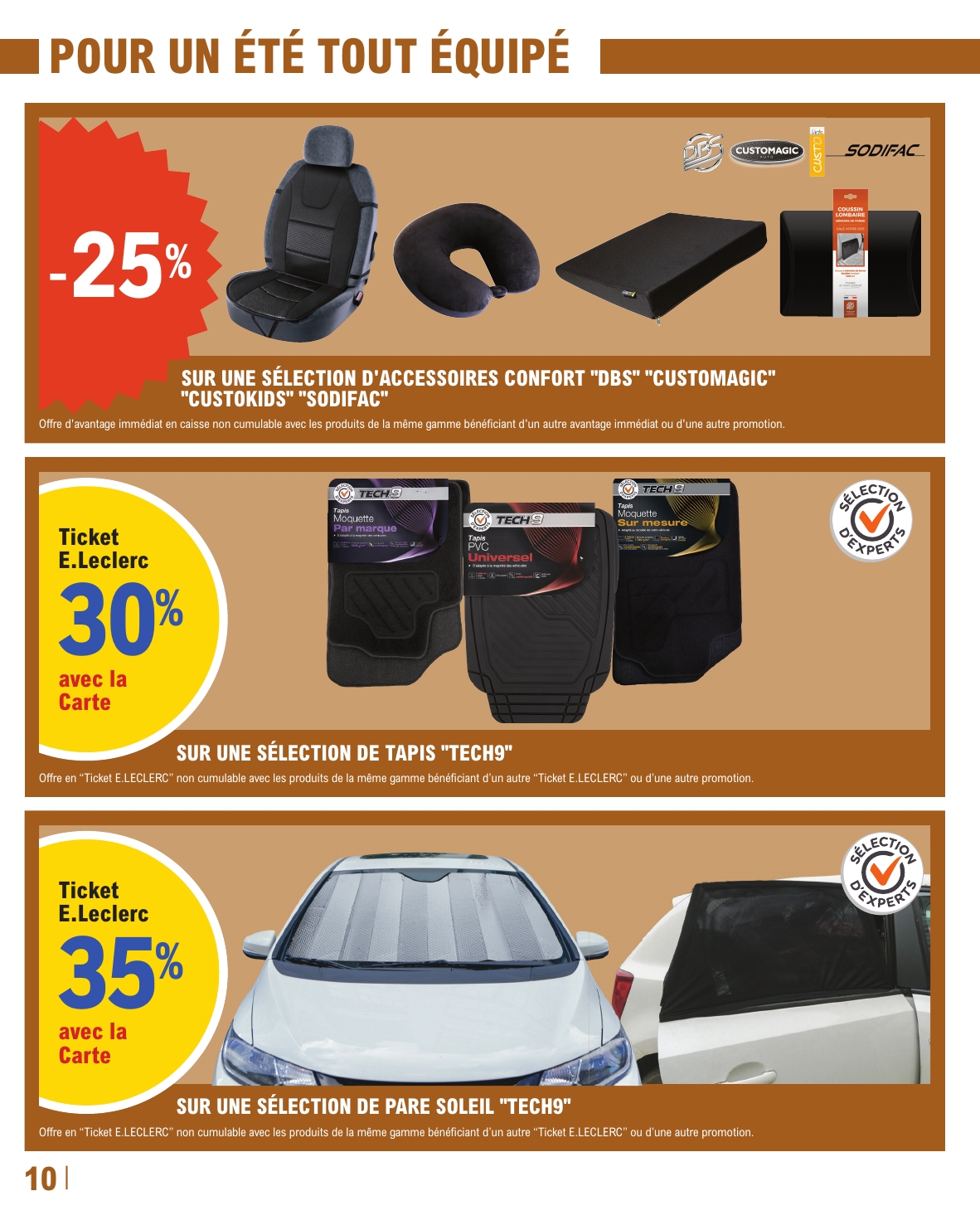 e-leclerc - Catalogue E.Leclerc - Auto valable du 17/06 au 19/07 - page: 10