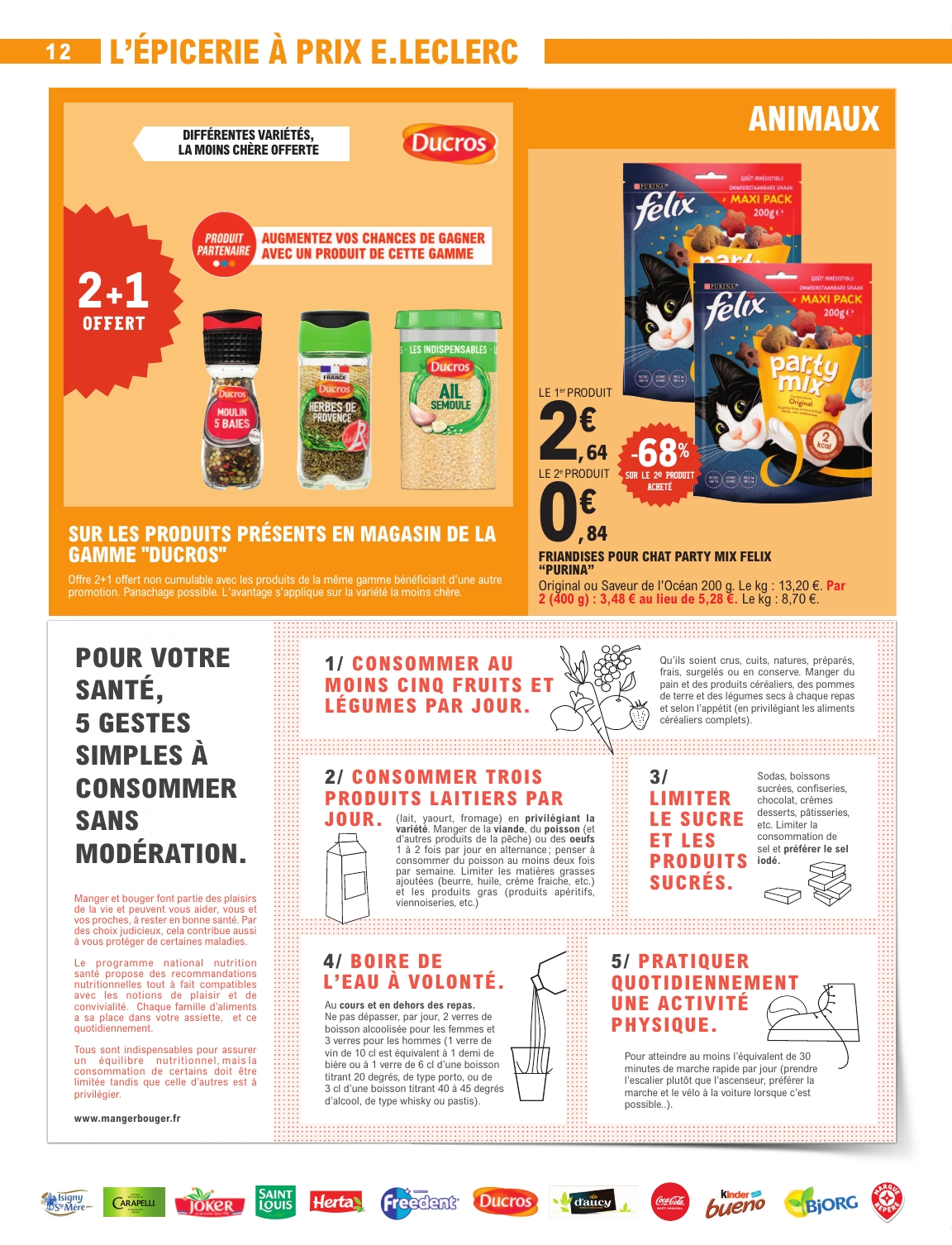 e-leclerc - Catalogue E.Leclerc valable du 24/06 au 05/07 - page: 12