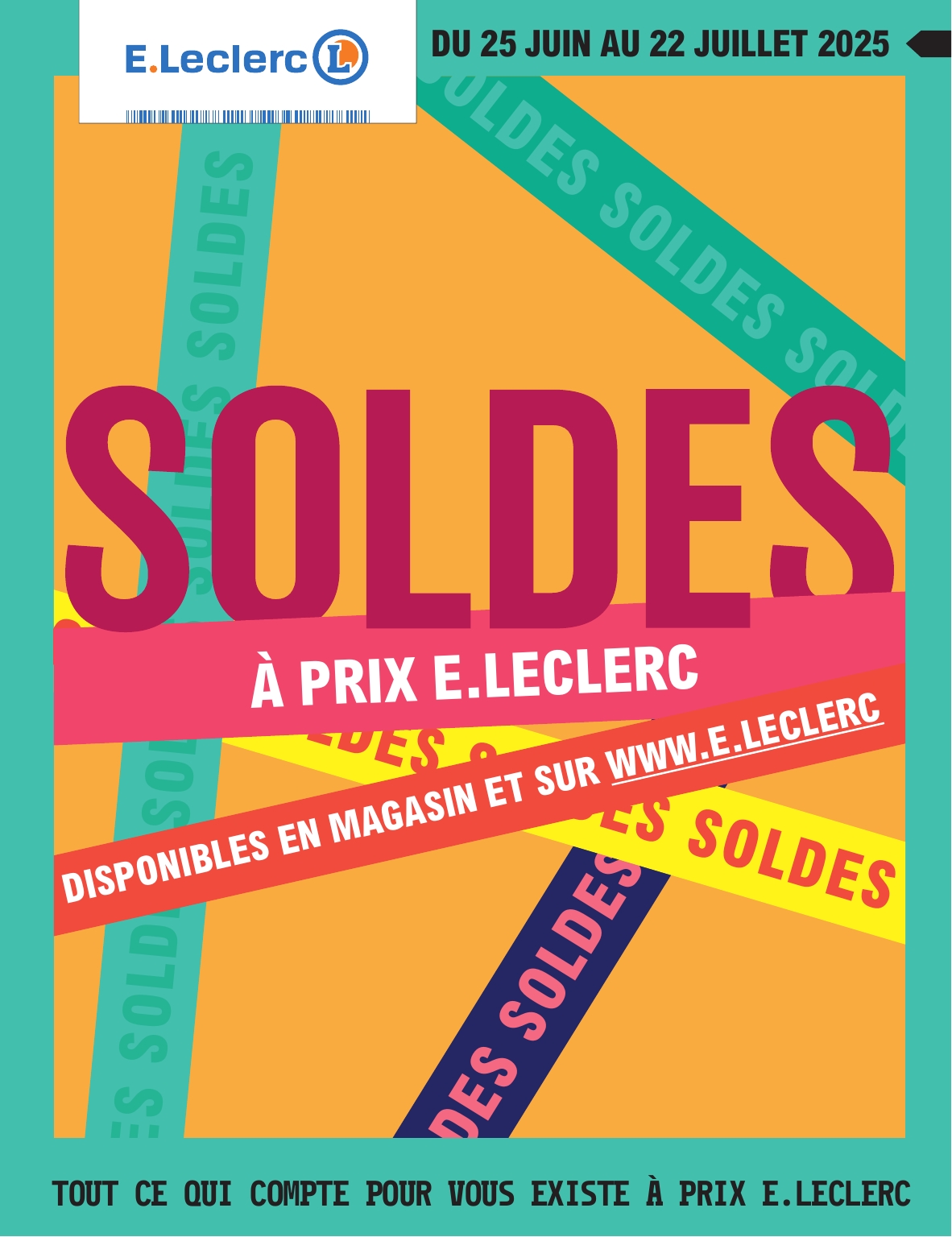 e-leclerc - Catalogue E.Leclerc - Soldes valable du 25/06 au 22/07
