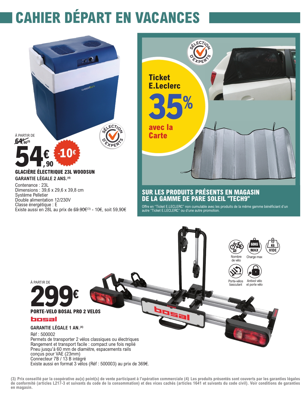 e-leclerc - Catalogue E.Leclerc - Auto valable du 22/07 au 09/08 - page: 5