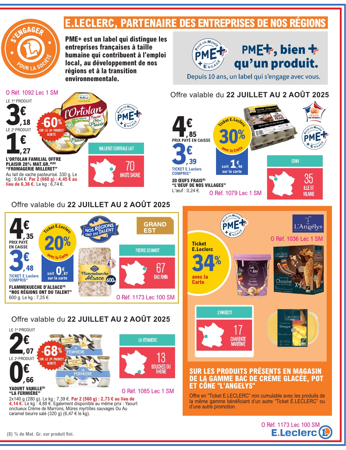 e-leclerc - Catalogue E.Leclerc valable du 22/07 au 26/07 - page: 9
