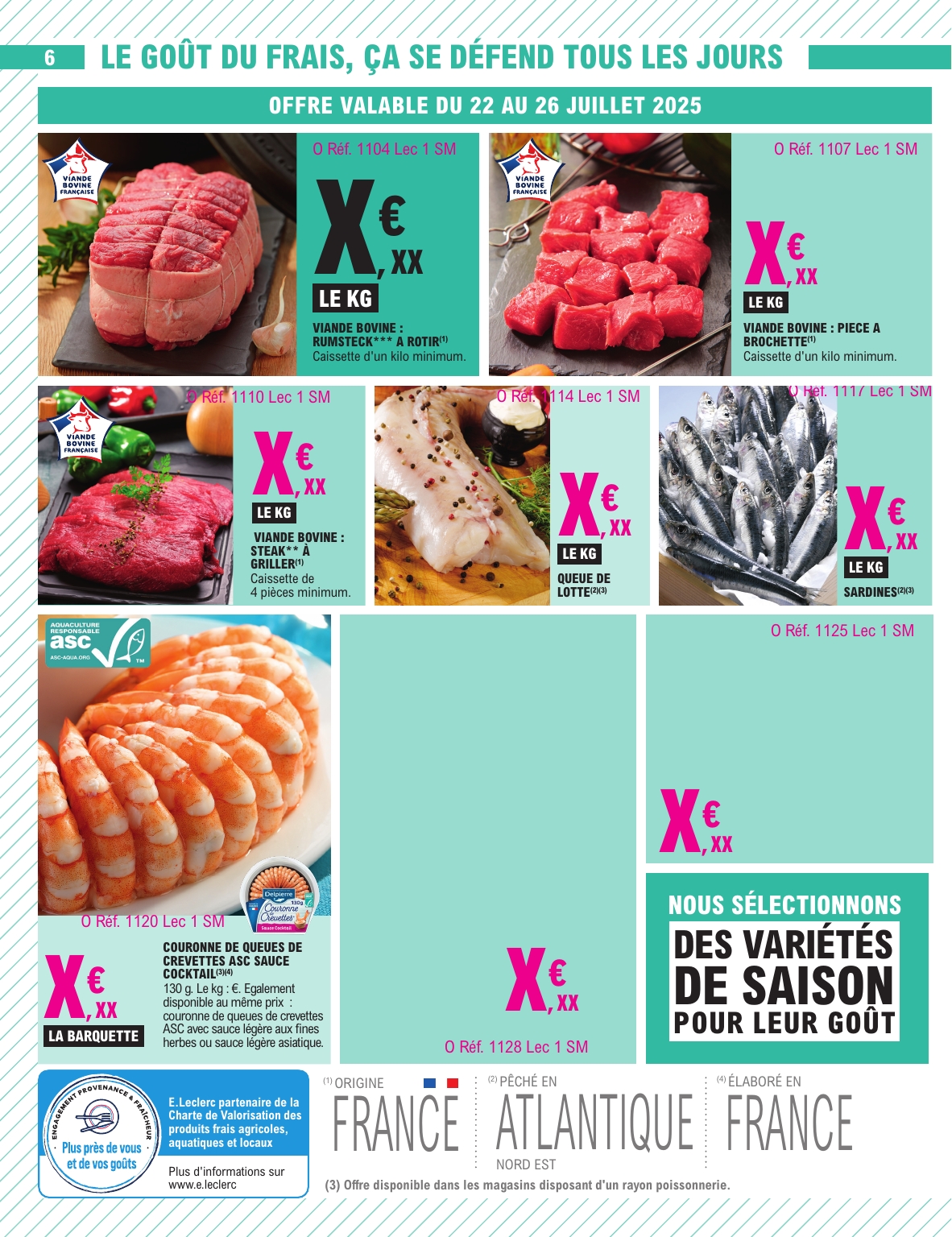 e-leclerc - Catalogue E.Leclerc valable du 22/07 au 26/07 - page: 6