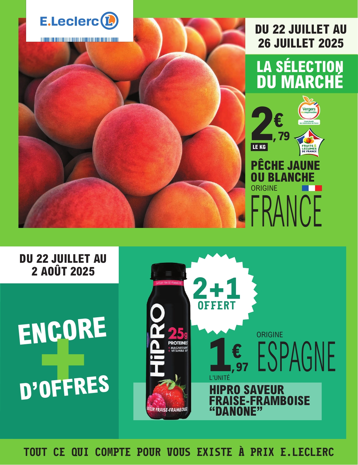 e-leclerc - Catalogue E.Leclerc valable du 22/07 au 26/07
