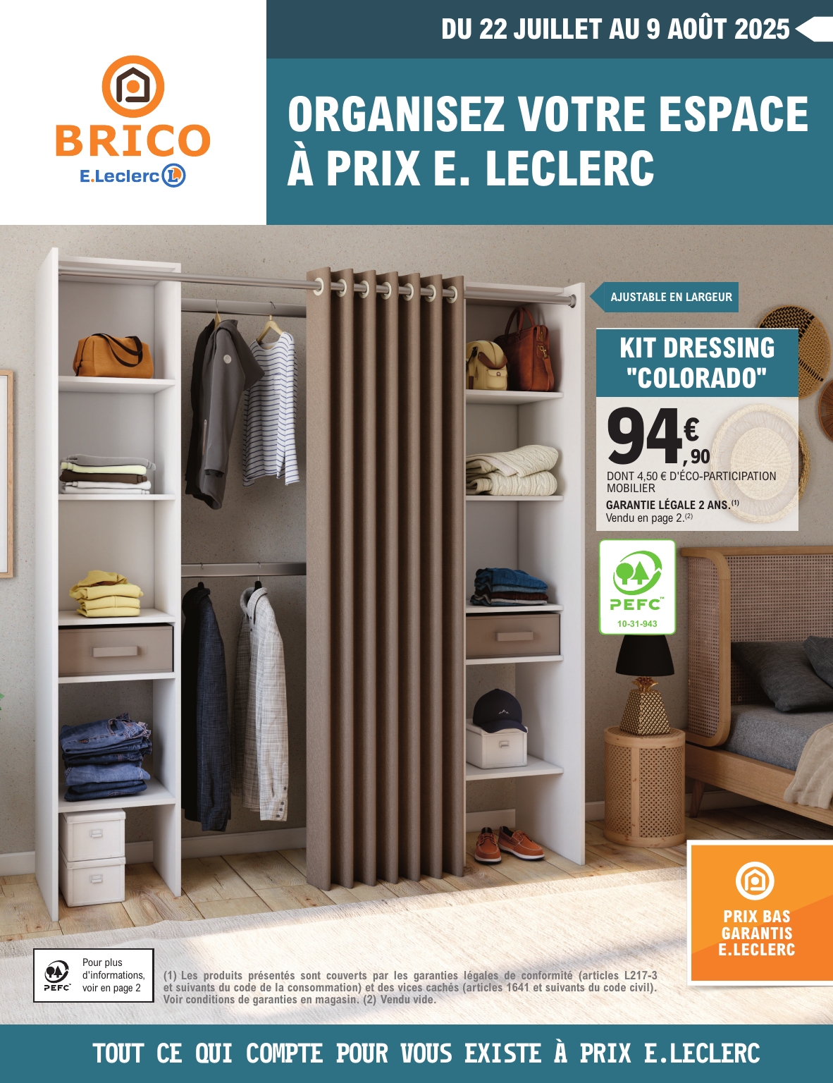 e-leclerc - Catalogue E.Leclerc - Brico valable du 22/07 au 09/08