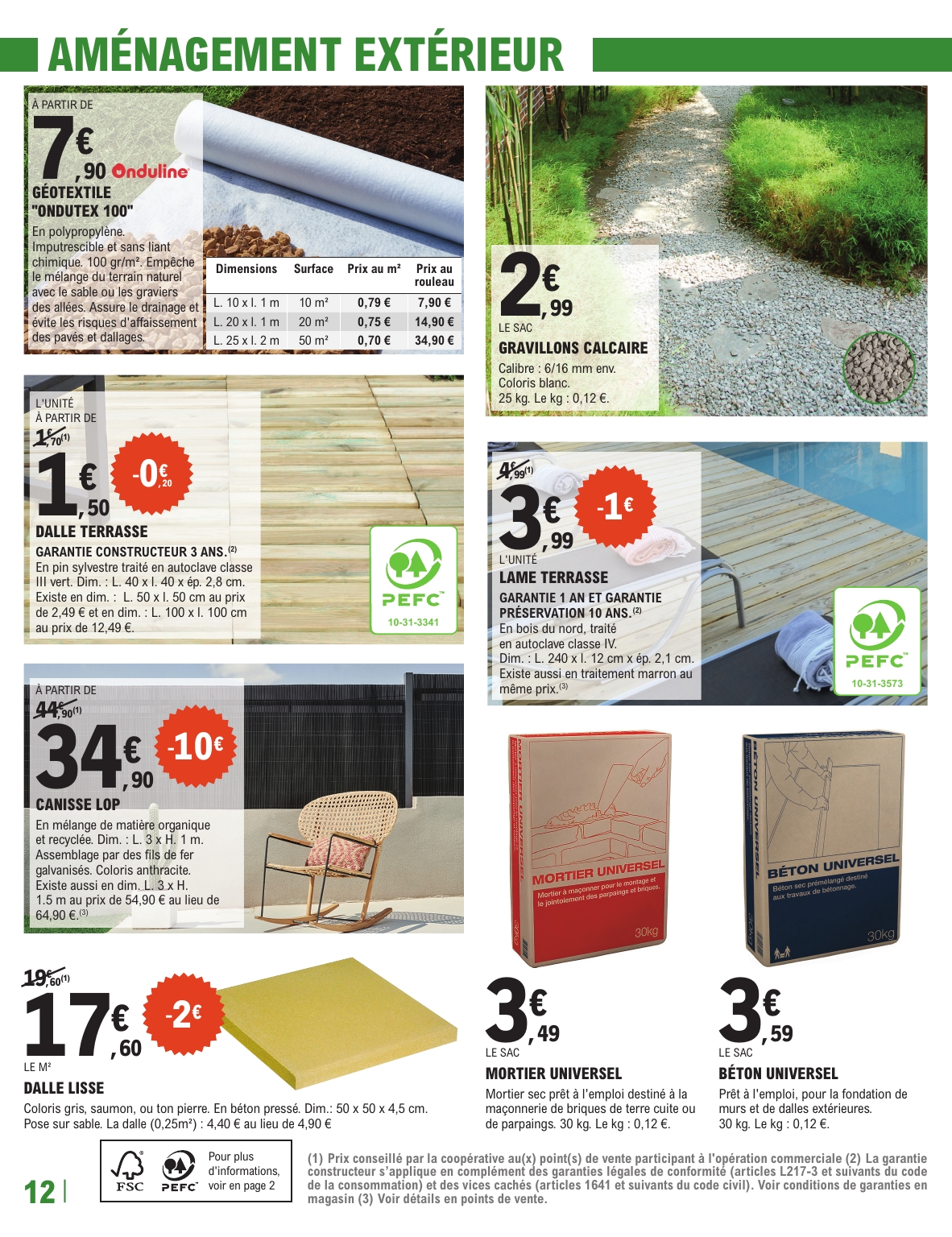e-leclerc - Catalogue E.Leclerc - Brico valable du 22/07 au 09/08 - page: 12