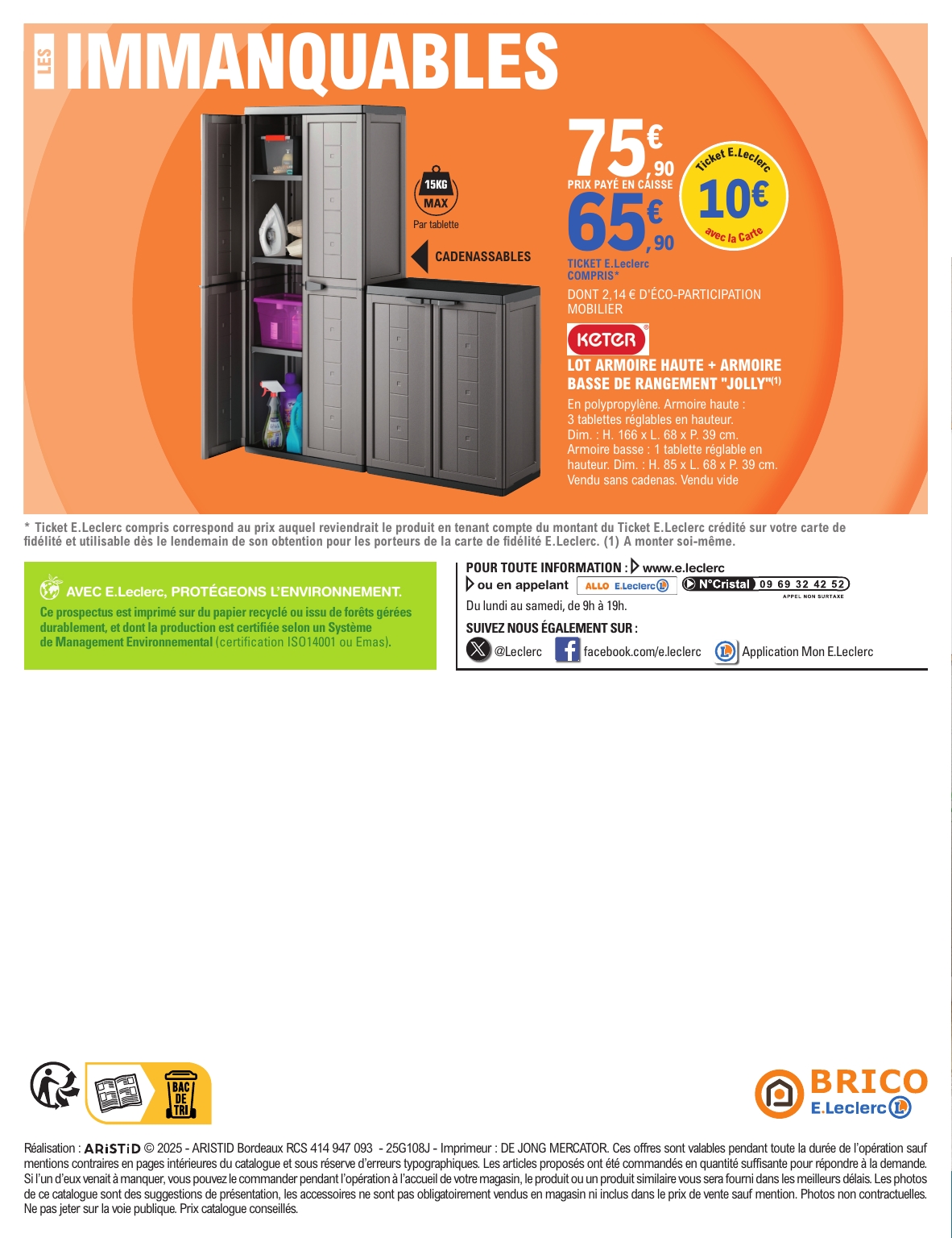 e-leclerc - Catalogue E.Leclerc - Brico valable du 22/07 au 09/08 - page: 16