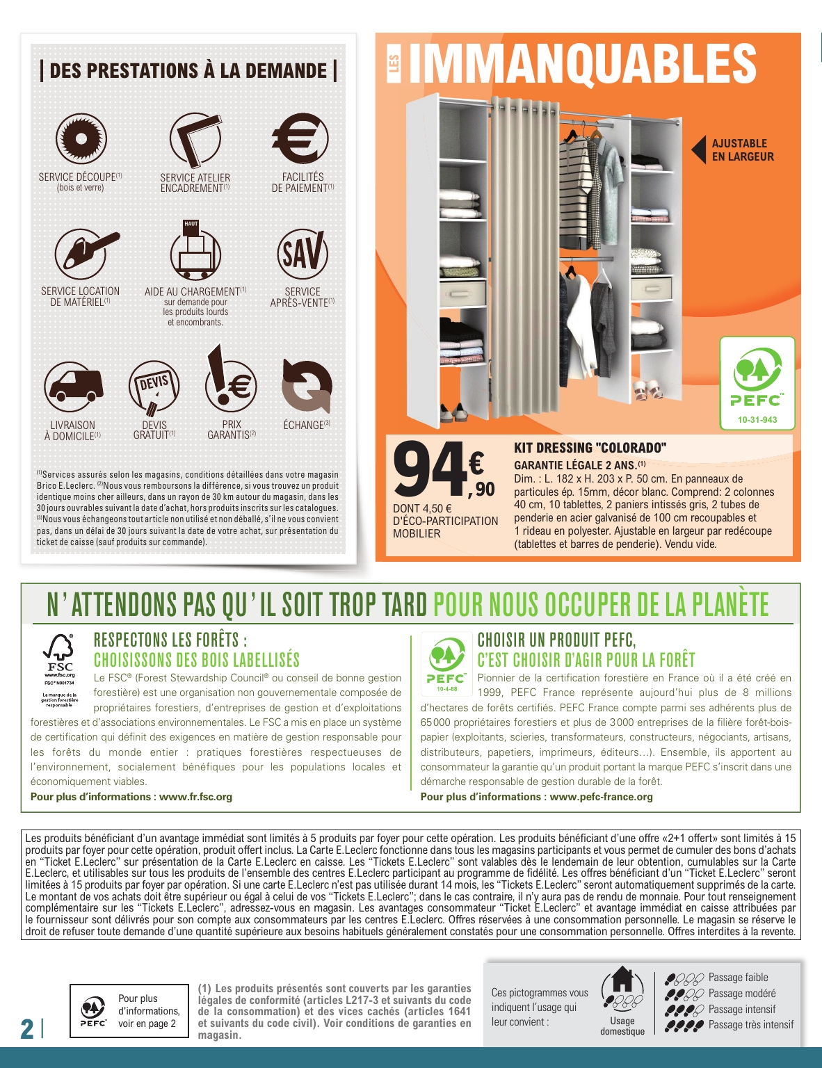 e-leclerc - Catalogue E.Leclerc - Brico valable du 22/07 au 09/08 - page: 2