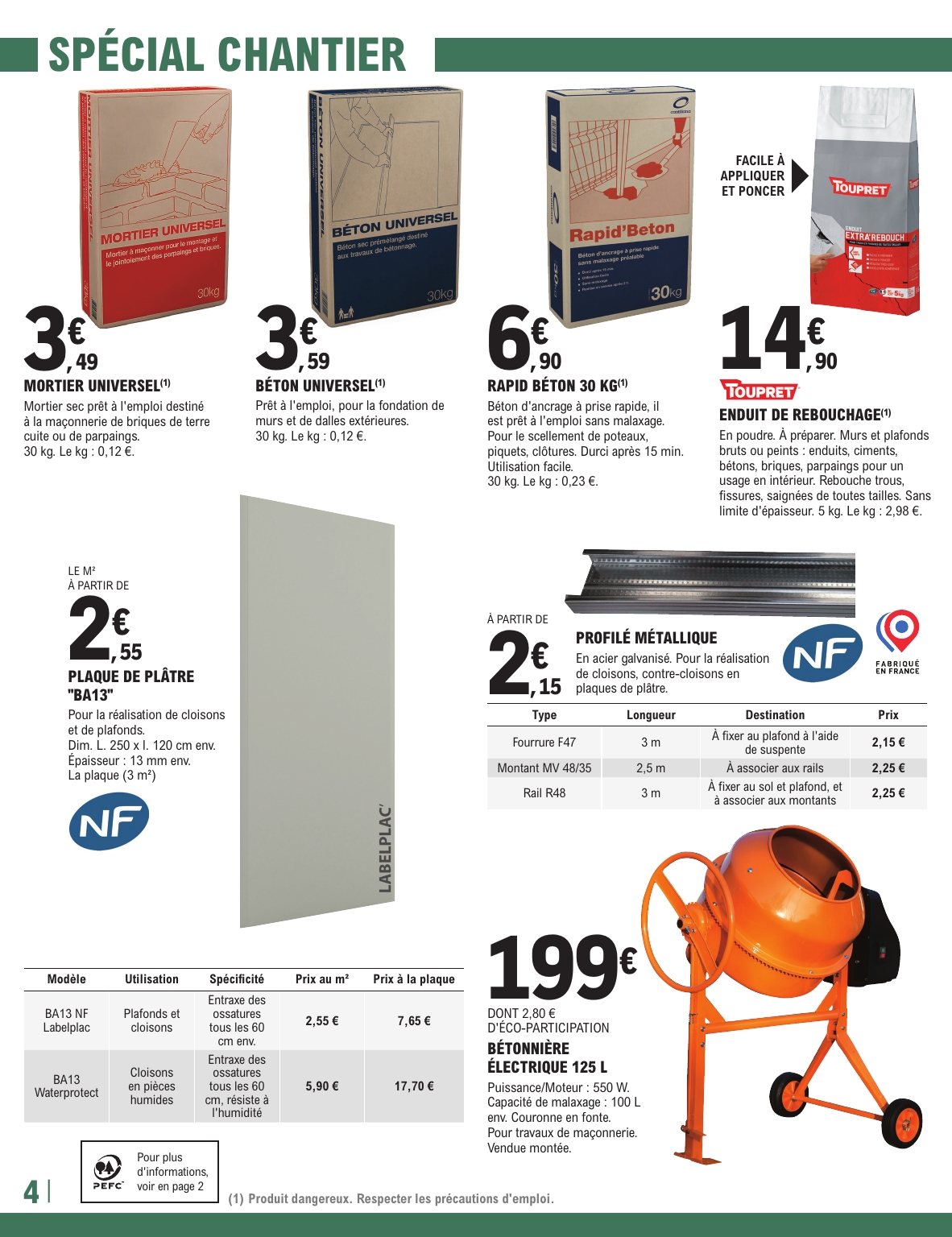 e-leclerc - Catalogue E.Leclerc valable du 24/06 au 12/07 - page: 4