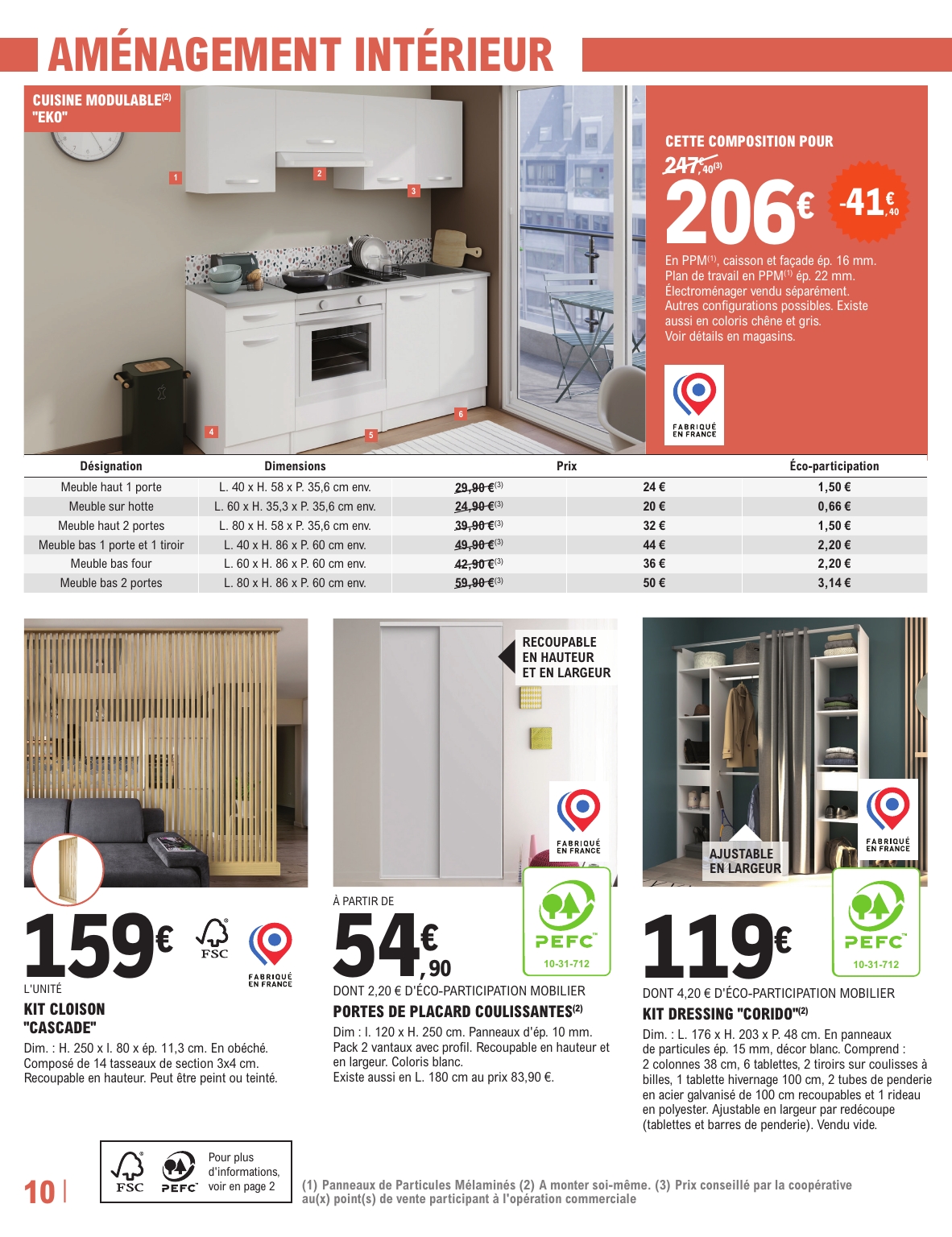 e-leclerc - Catalogue E.Leclerc valable du 24/06 au 12/07 - page: 10