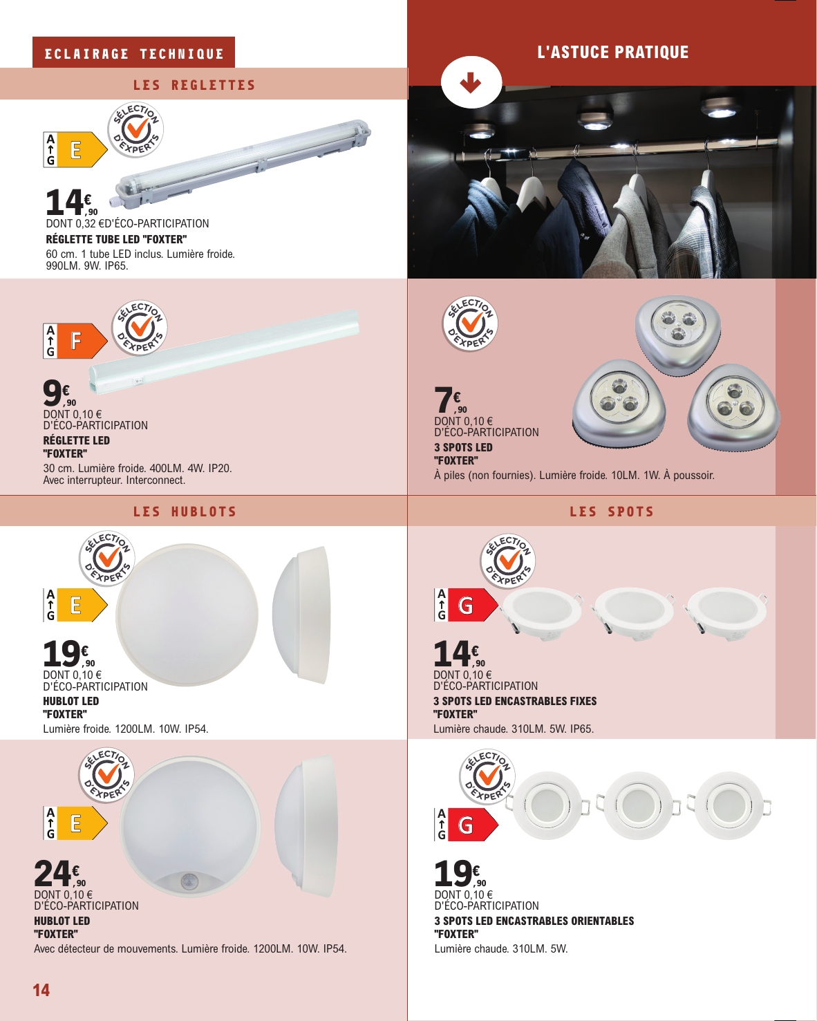 e-leclerc - Catalogue E.Leclerc - Brico valable du 20/01 au 21/02 - page: 14