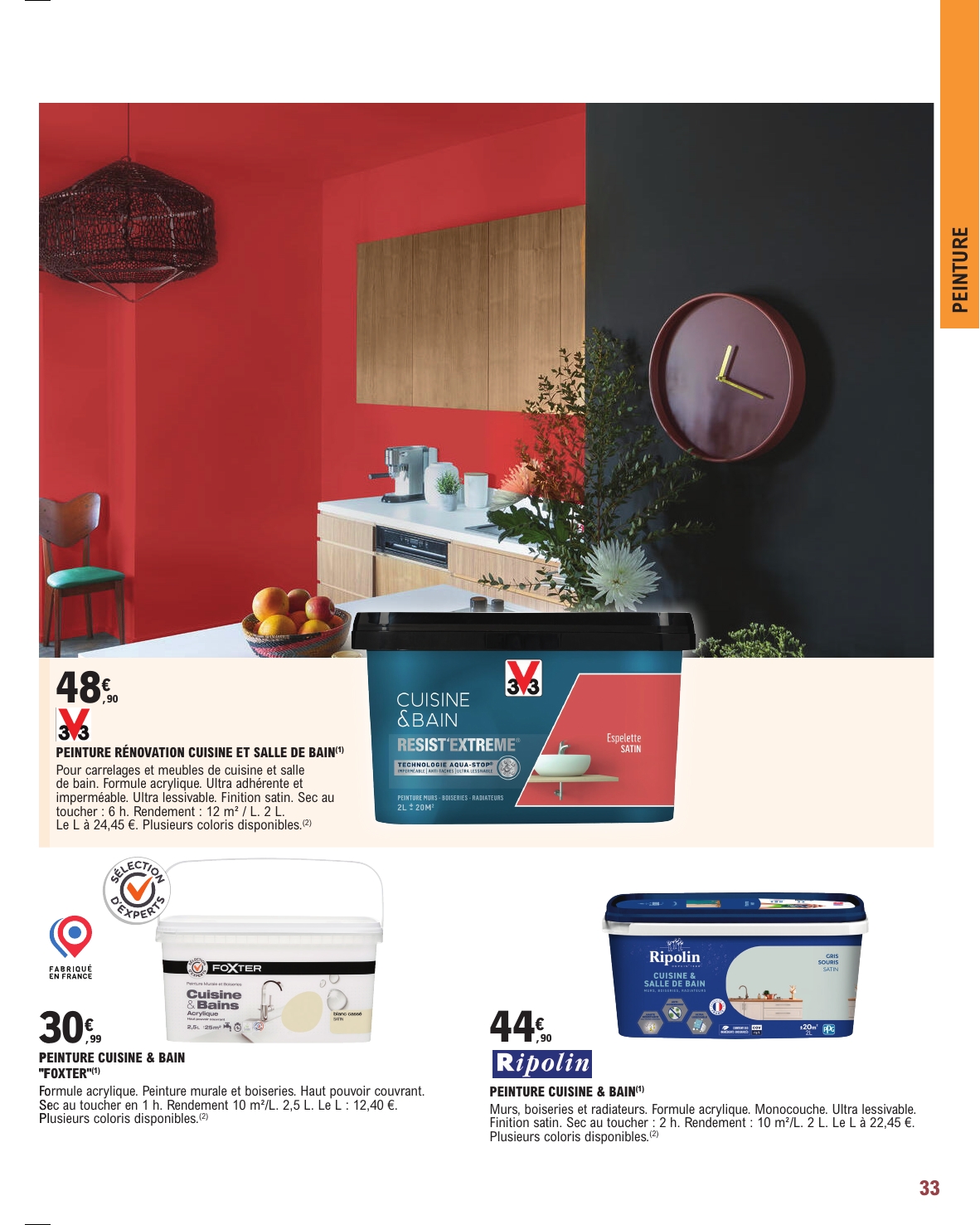 e-leclerc - Catalogue E.Leclerc - Brico valable du 20/01 au 21/02 - page: 33