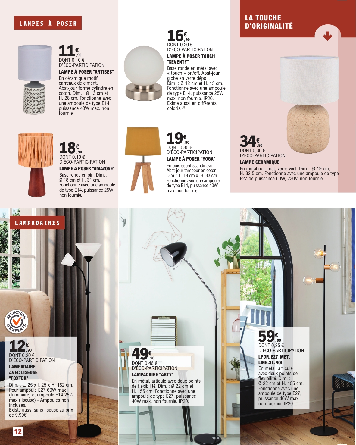 e-leclerc - Catalogue E.Leclerc - Brico valable du 20/01 au 21/02 - page: 12
