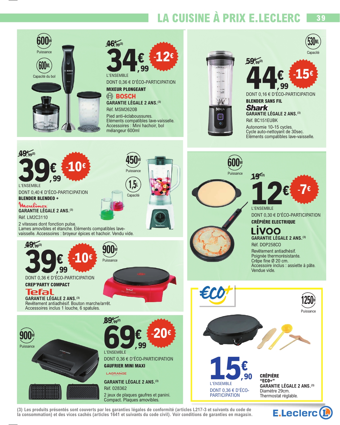 e-leclerc - Catalogue E.Leclerc valable du 20/01 au 31/01 - page: 39