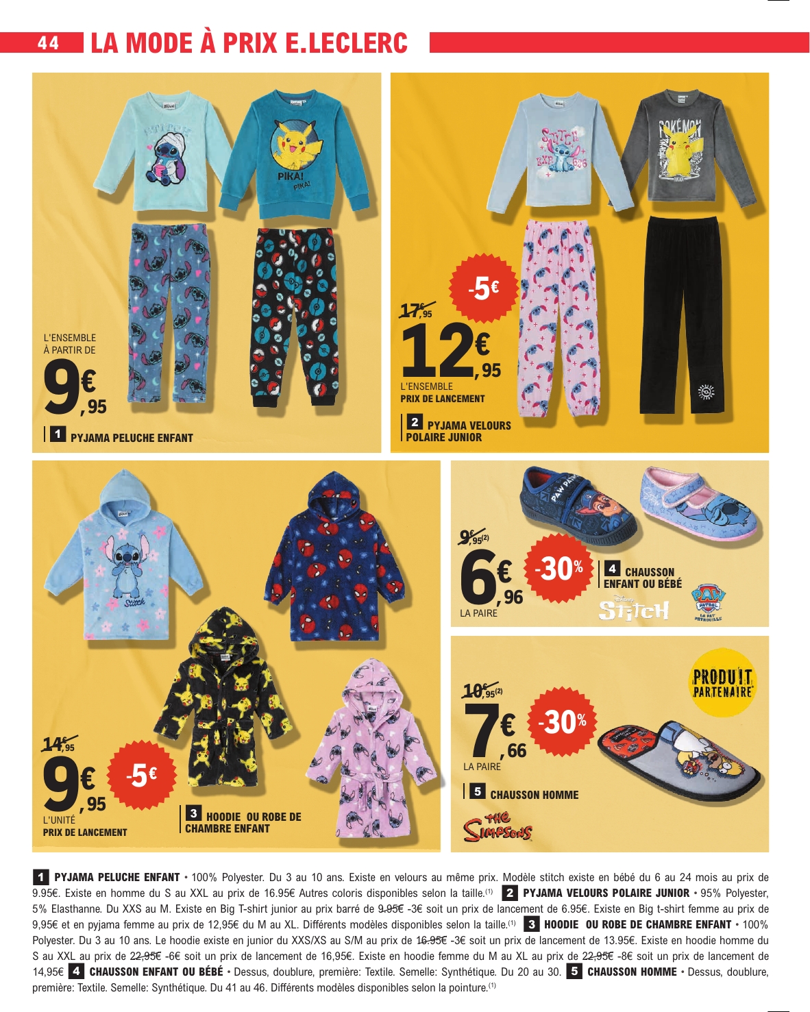 e-leclerc - Catalogue E.Leclerc valable du 20/01 au 31/01 - page: 44