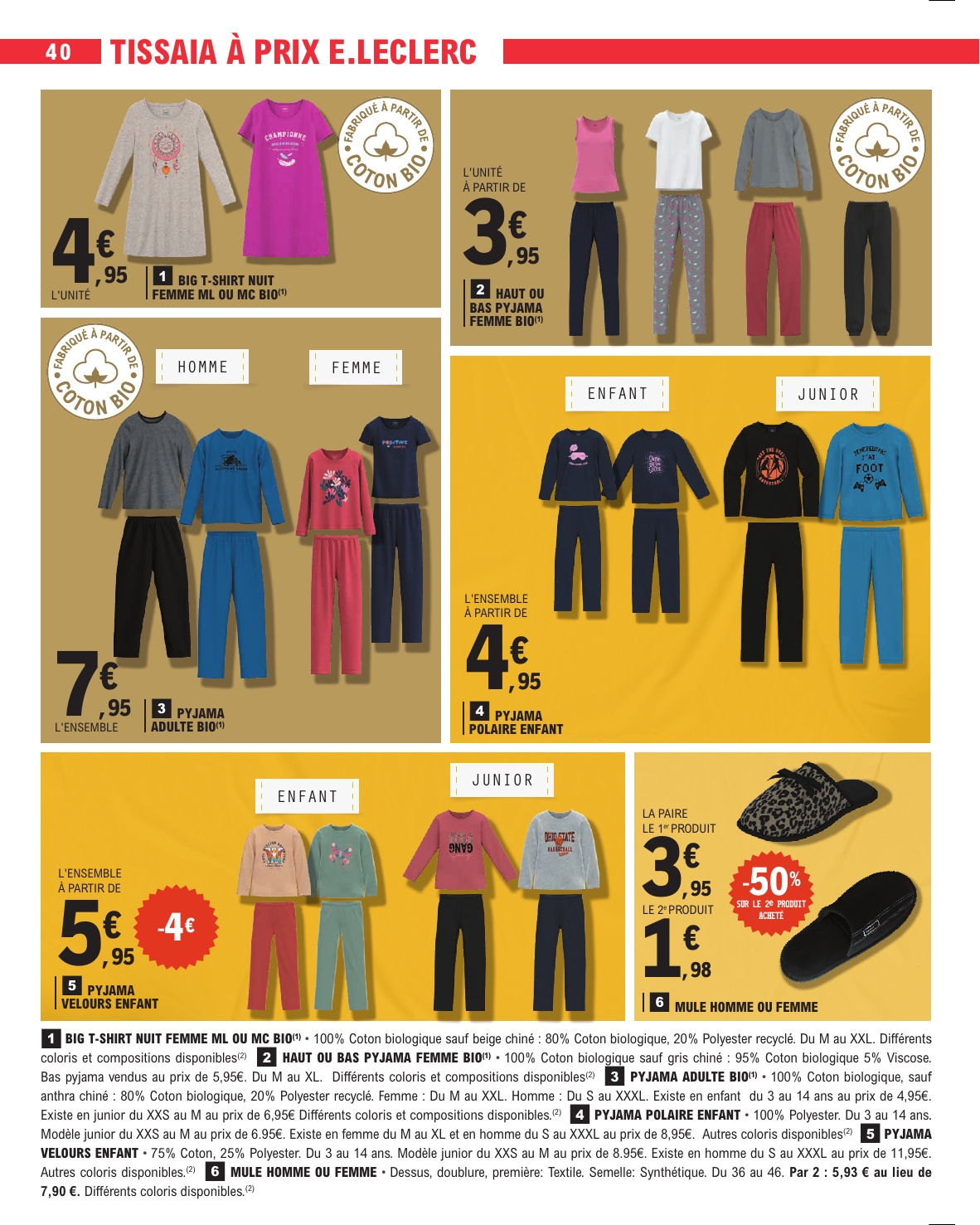 e-leclerc - Catalogue E.Leclerc valable du 20/01 au 31/01 - page: 40