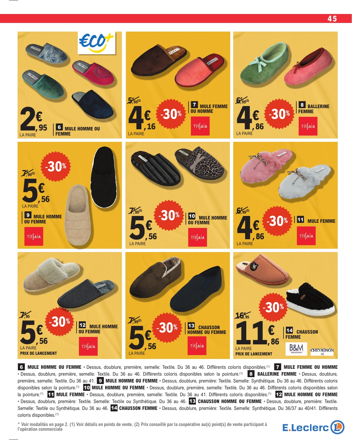 e-leclerc - Catalogue E.Leclerc valable du 20/01 au 31/01 - page: 45