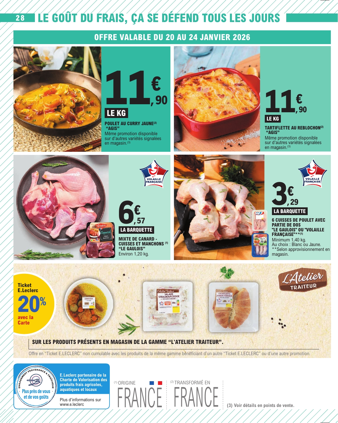 e-leclerc - Catalogue E.Leclerc valable du 20/01 au 31/01 - page: 28