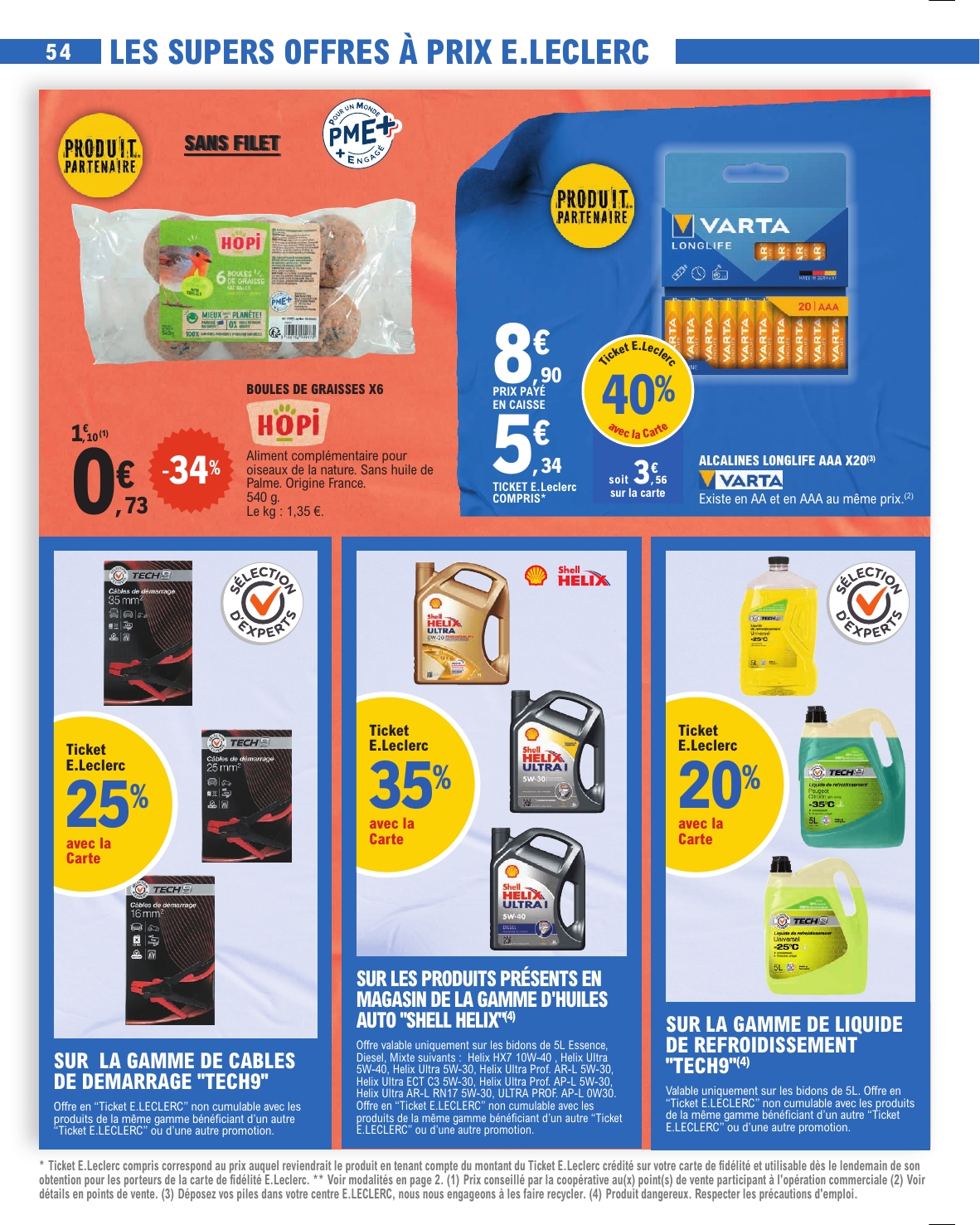 e-leclerc - Catalogue E.Leclerc valable du 20/01 au 31/01 - page: 54