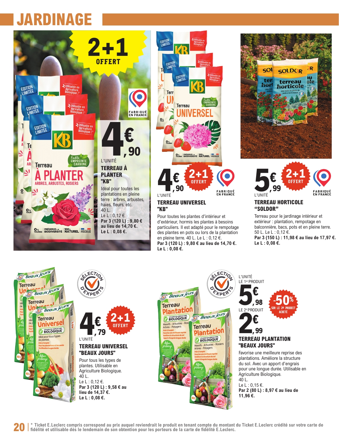 e-leclerc - Catalogue E.Leclerc - Brico valable du 27/01 au 14/02 - page: 20