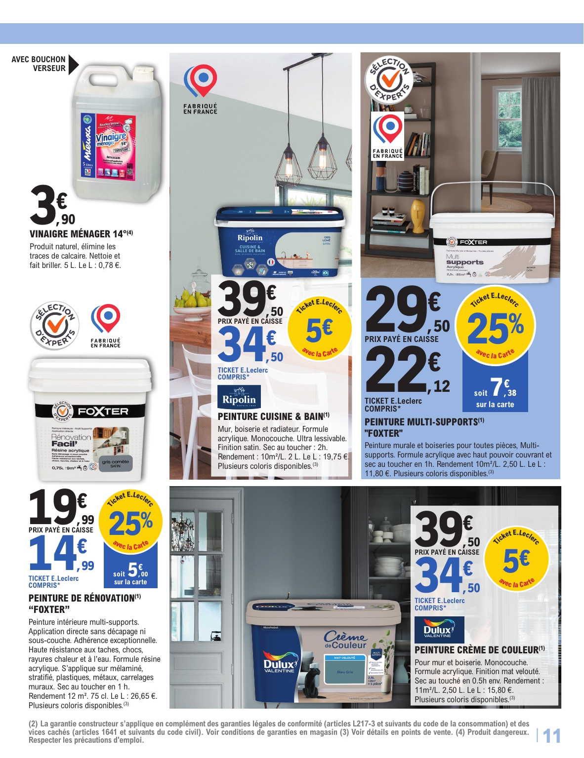 e-leclerc - Catalogue E.Leclerc - Brico valable du 27/01 au 14/02 - page: 11