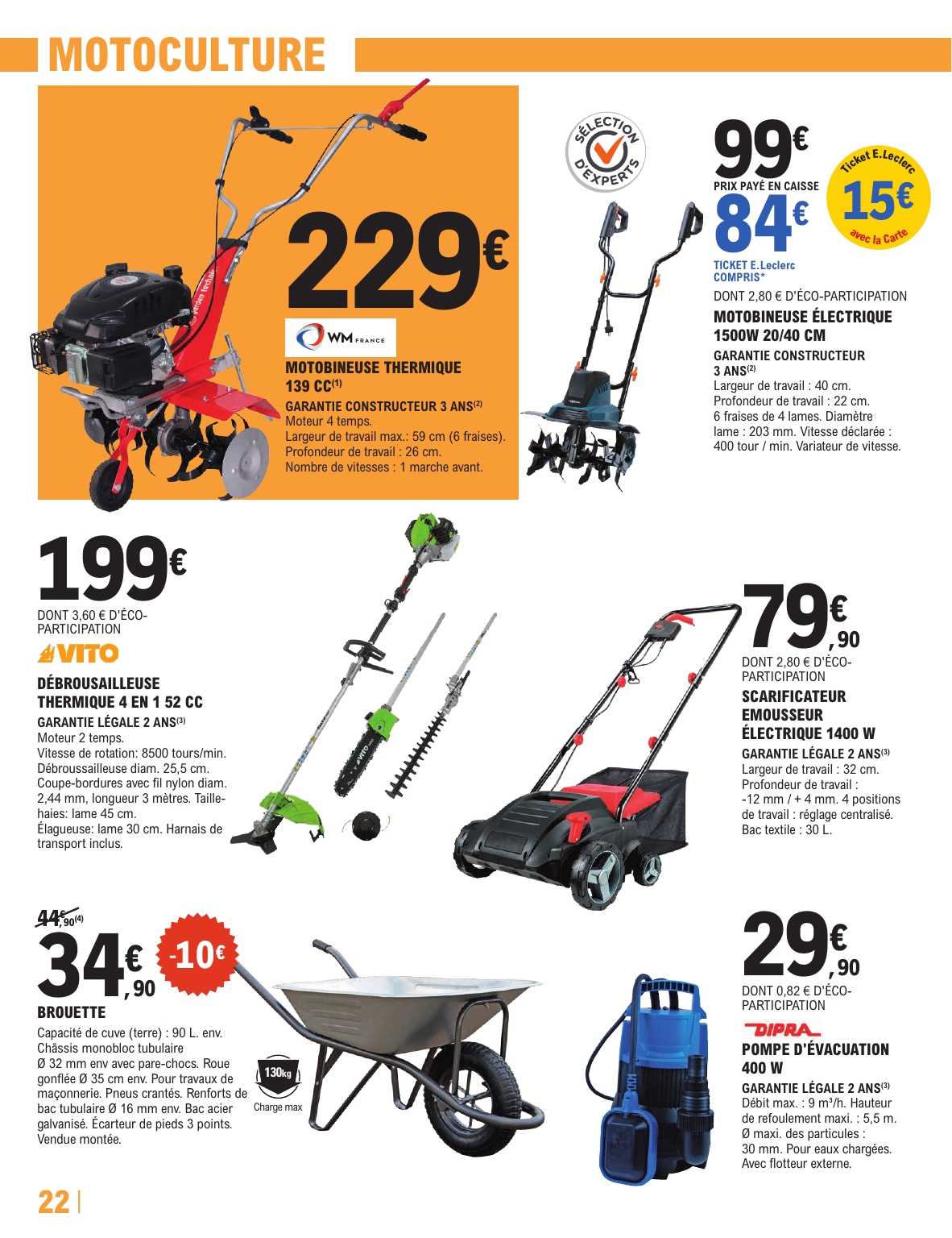 e-leclerc - Catalogue E.Leclerc - Brico valable du 27/01 au 14/02 - page: 22