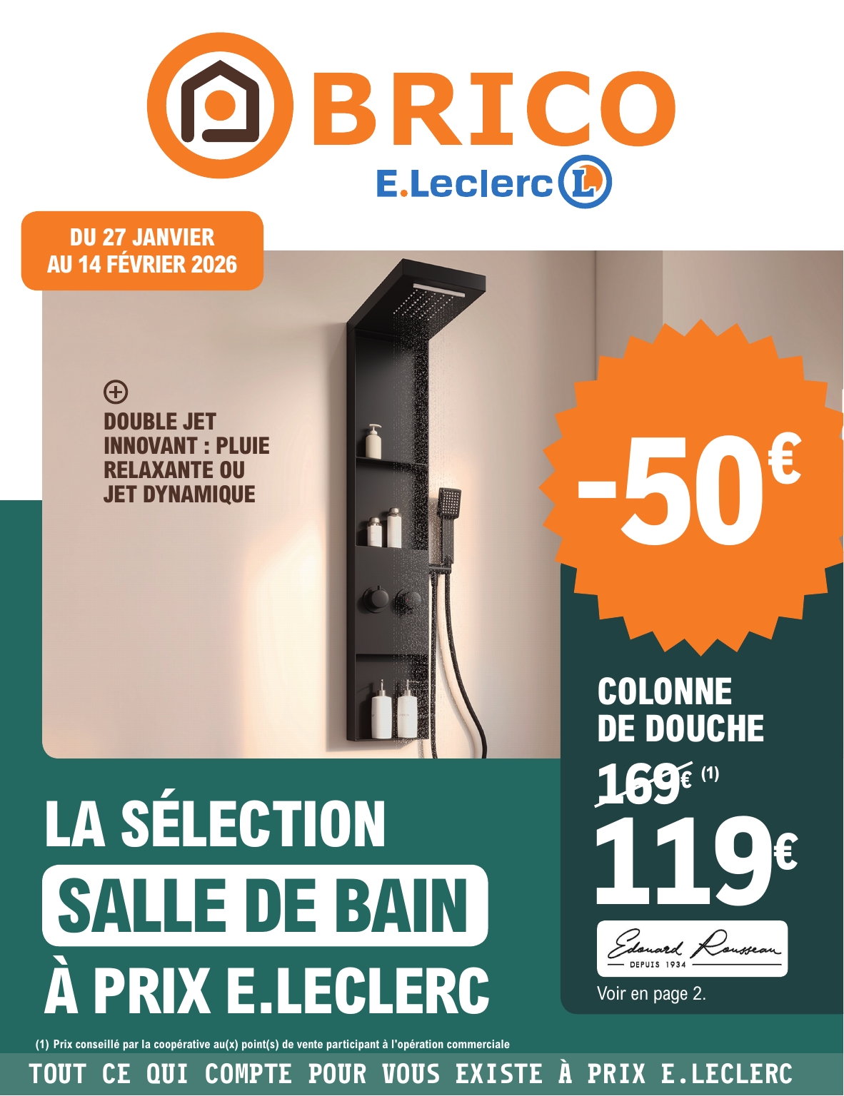 e-leclerc - Catalogue E.Leclerc - Brico valable du 27/01 au 14/02