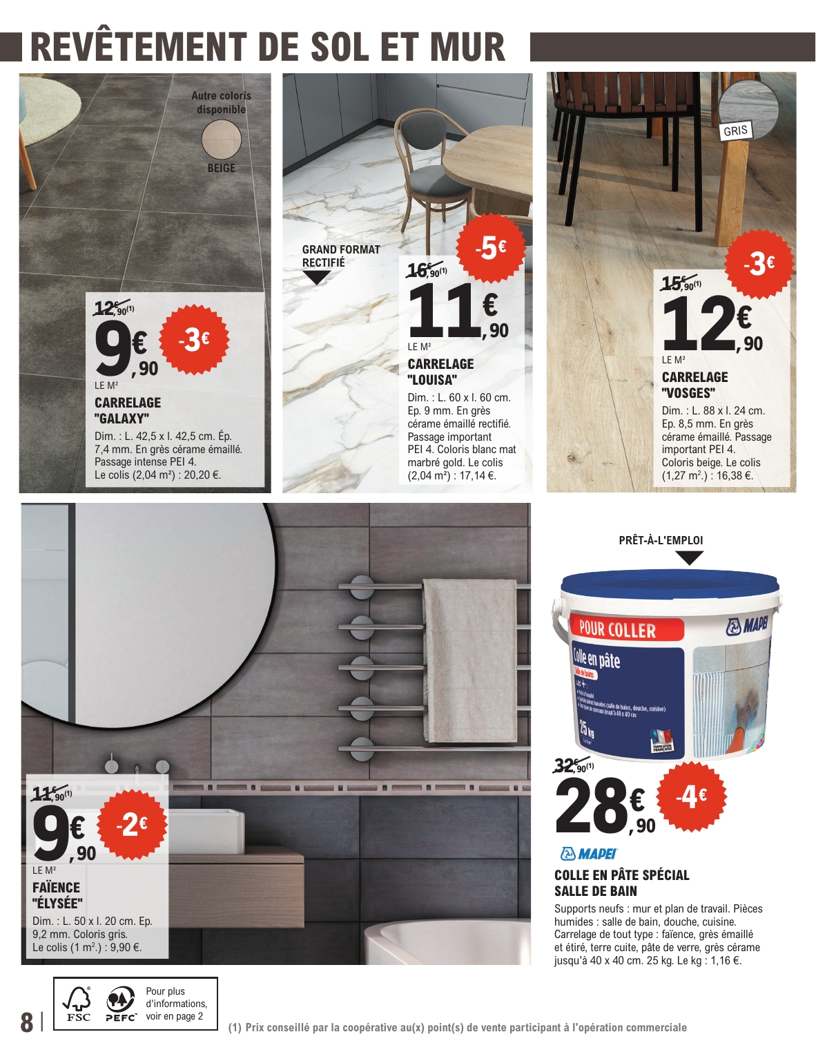 e-leclerc - Catalogue E.Leclerc - Brico valable du 27/01 au 14/02 - page: 8