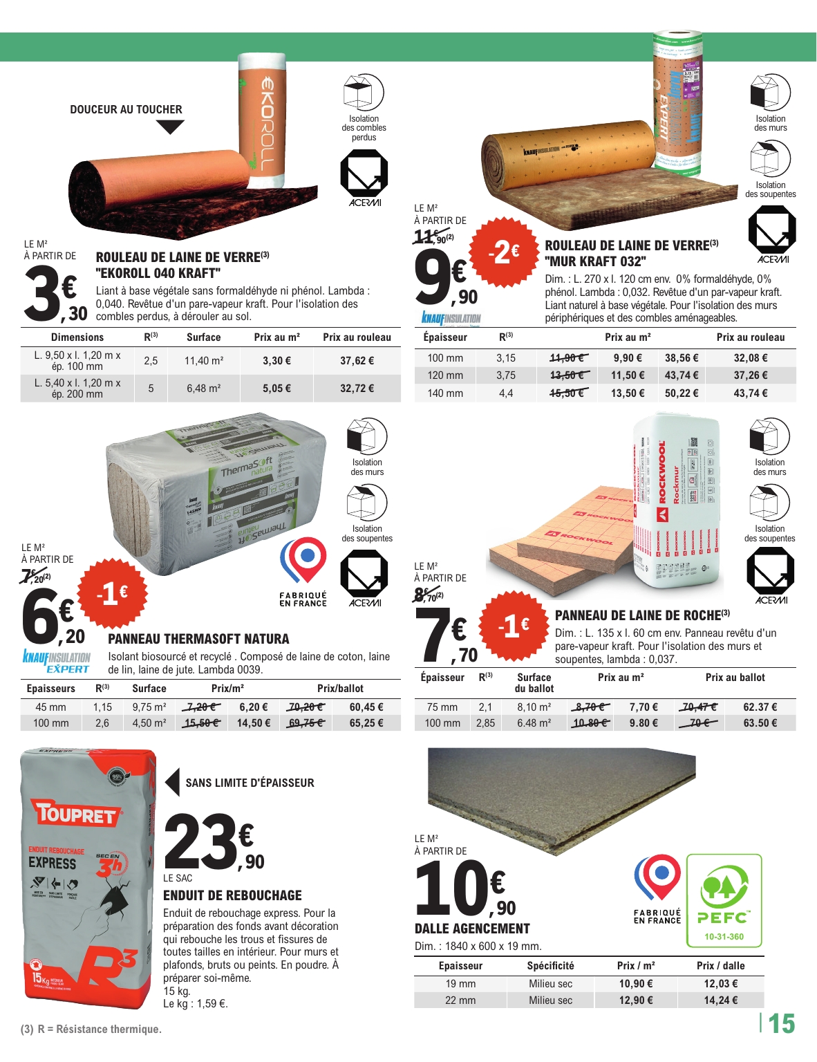 e-leclerc - Catalogue E.Leclerc - Brico valable du 27/01 au 14/02 - page: 15