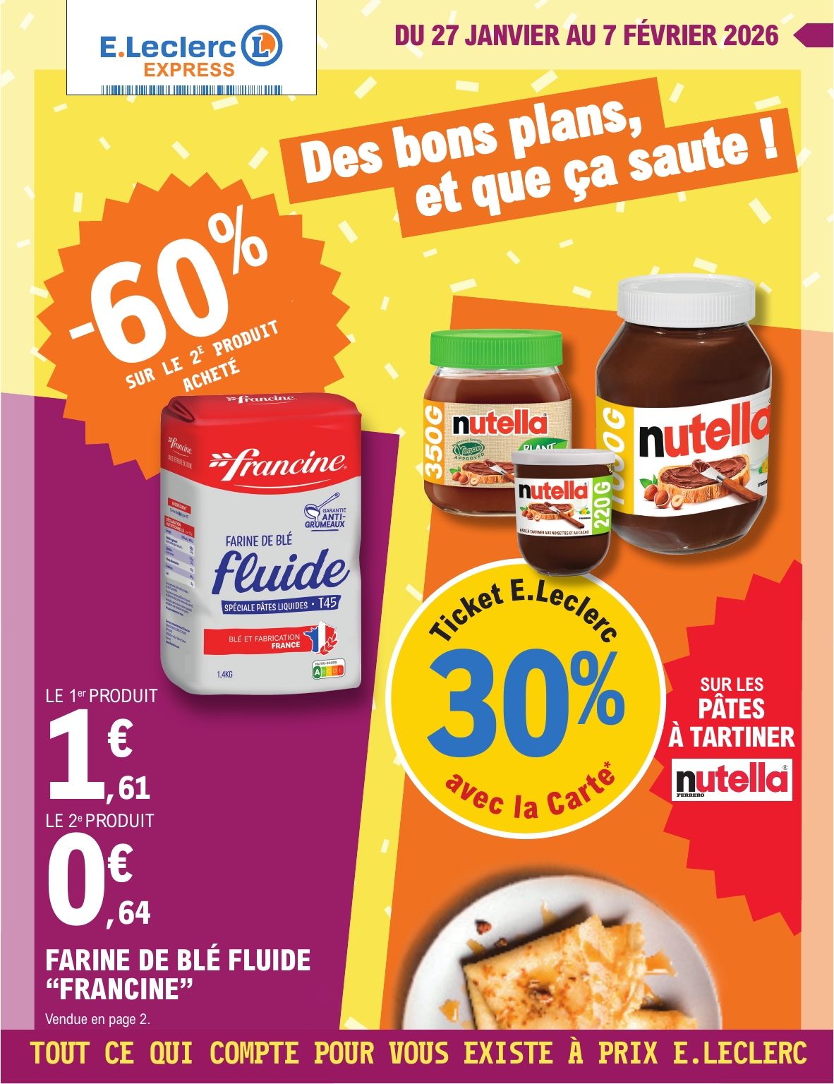e-leclerc - Catalogue E.Leclerc - Express valable du 27/01 au 07/02