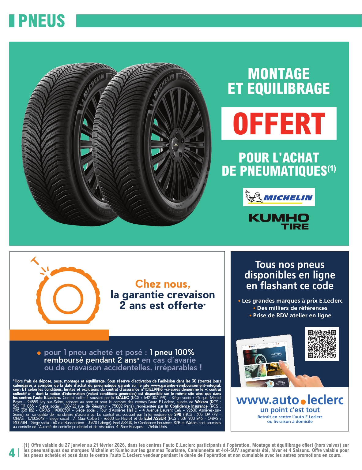 e-leclerc - Catalogue E.Leclerc - L'auto valable du 27/01 au 21/02 - page: 4