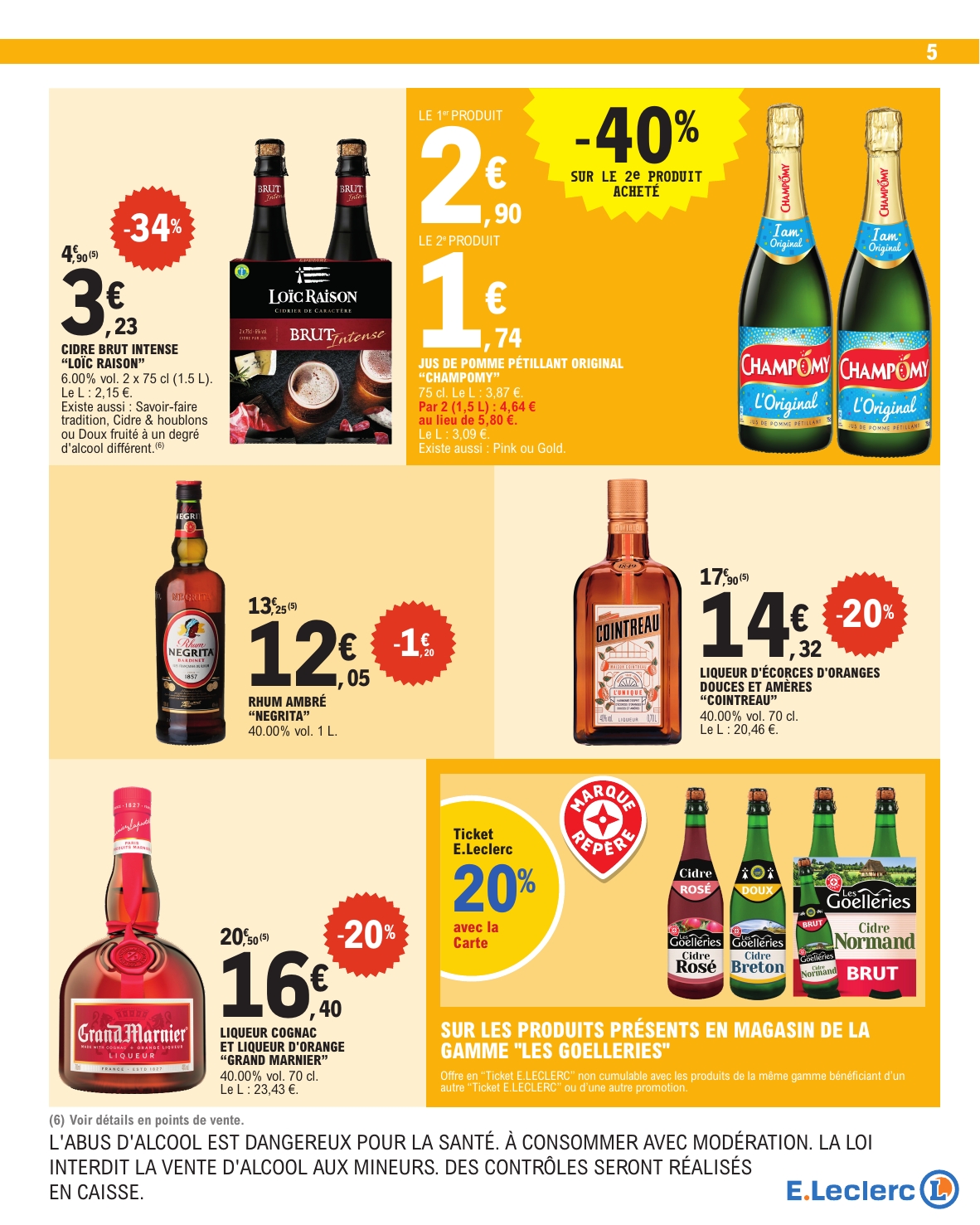 e-leclerc - Catalogue E.Leclerc valable du 27/01 au 07/02 - page: 5