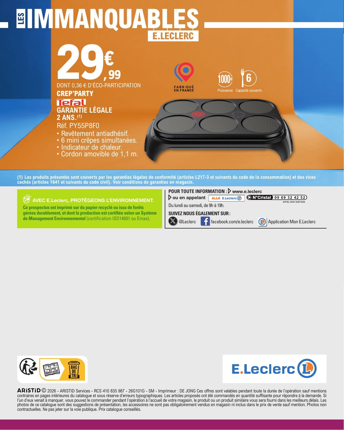 e-leclerc - Catalogue E.Leclerc valable du 27/01 au 07/02 - page: 36