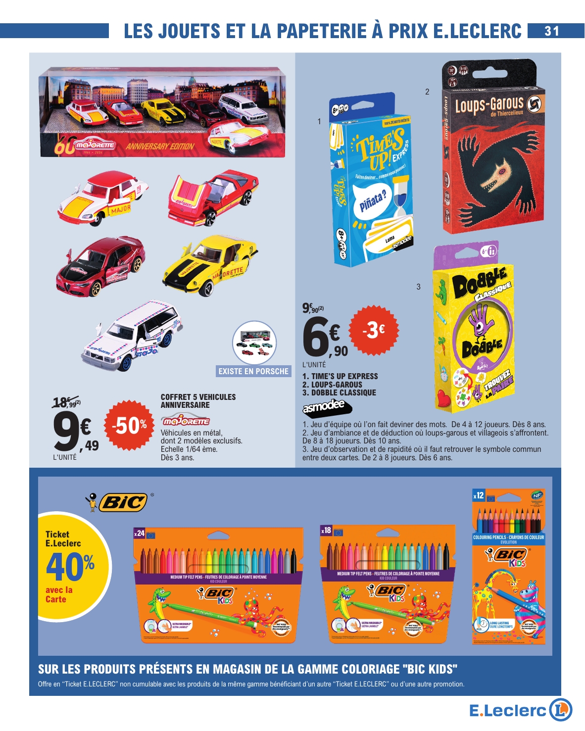 e-leclerc - Catalogue E.Leclerc valable du 27/01 au 07/02 - page: 31