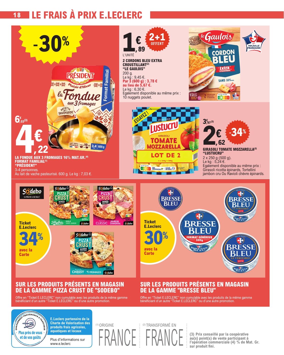 e-leclerc - Catalogue E.Leclerc valable du 27/01 au 07/02 - page: 18