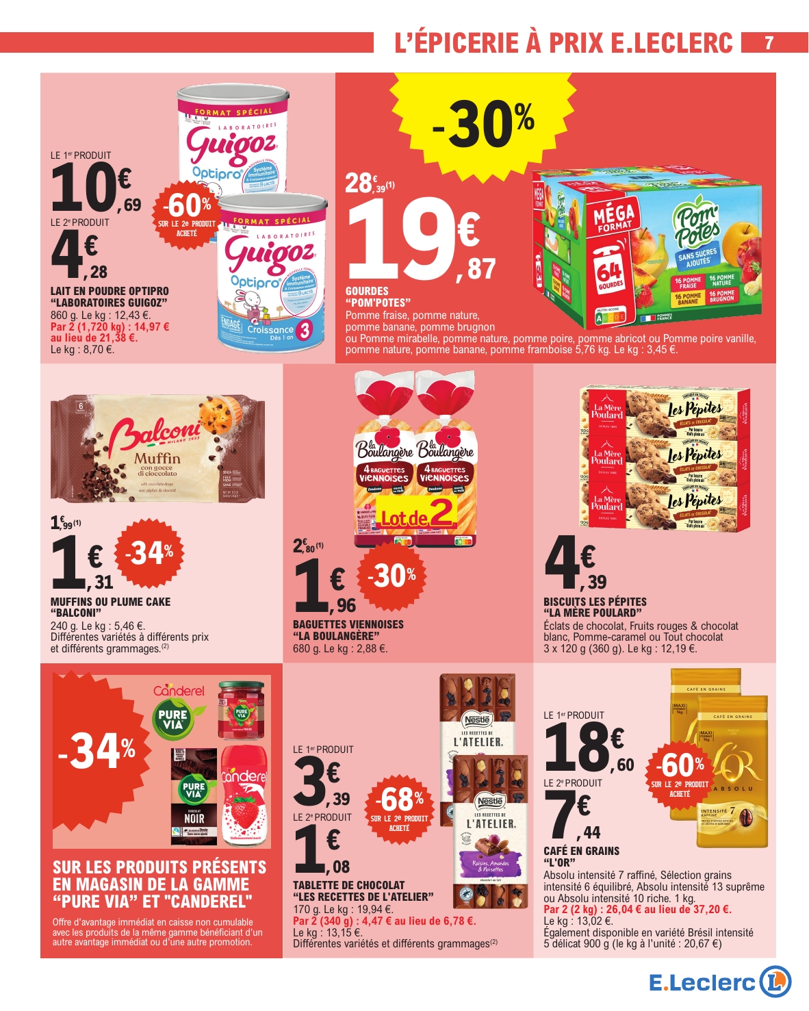 e-leclerc - Catalogue E.Leclerc valable du 27/01 au 07/02 - page: 7