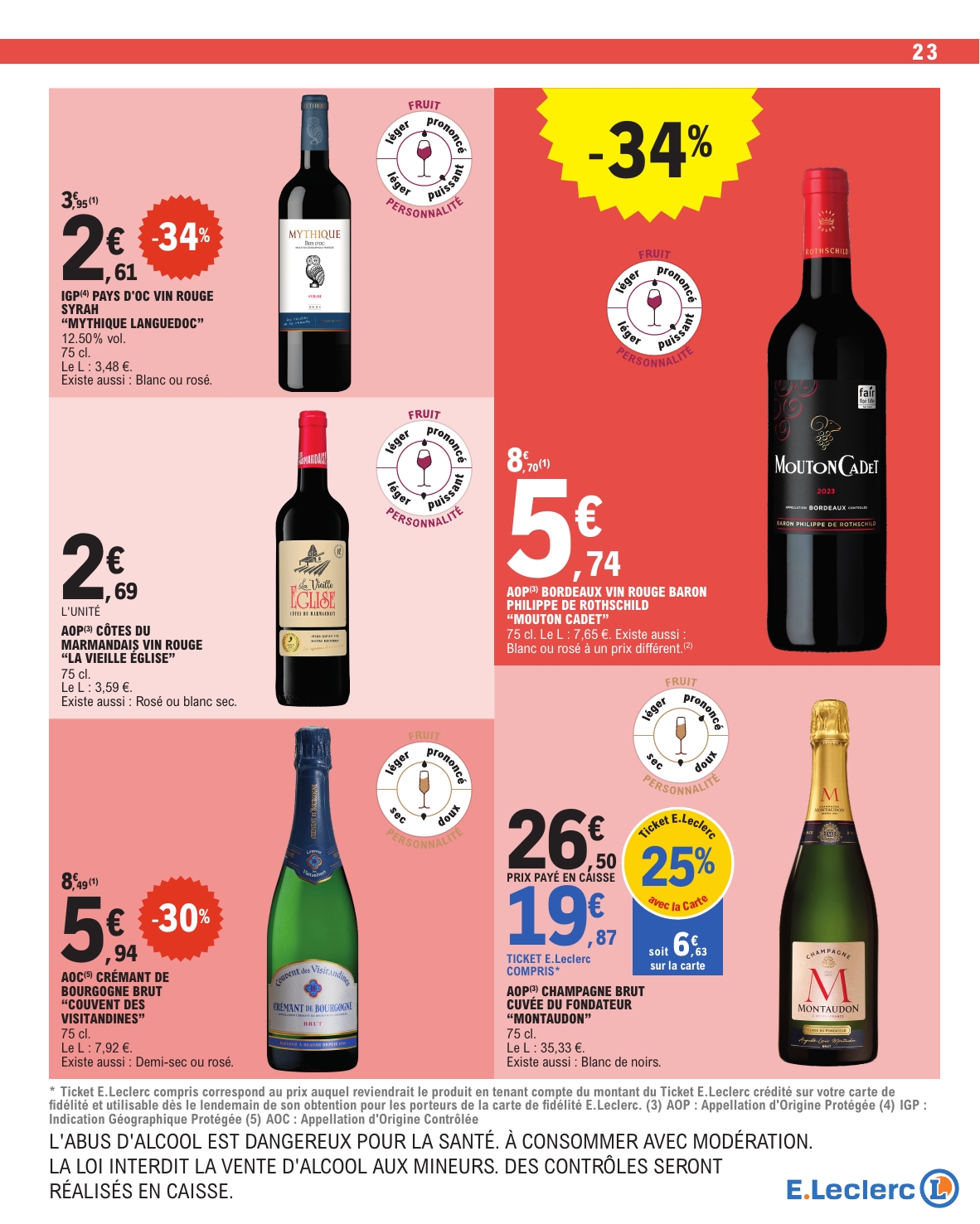 e-leclerc - Catalogue E.Leclerc valable du 27/01 au 07/02 - page: 23